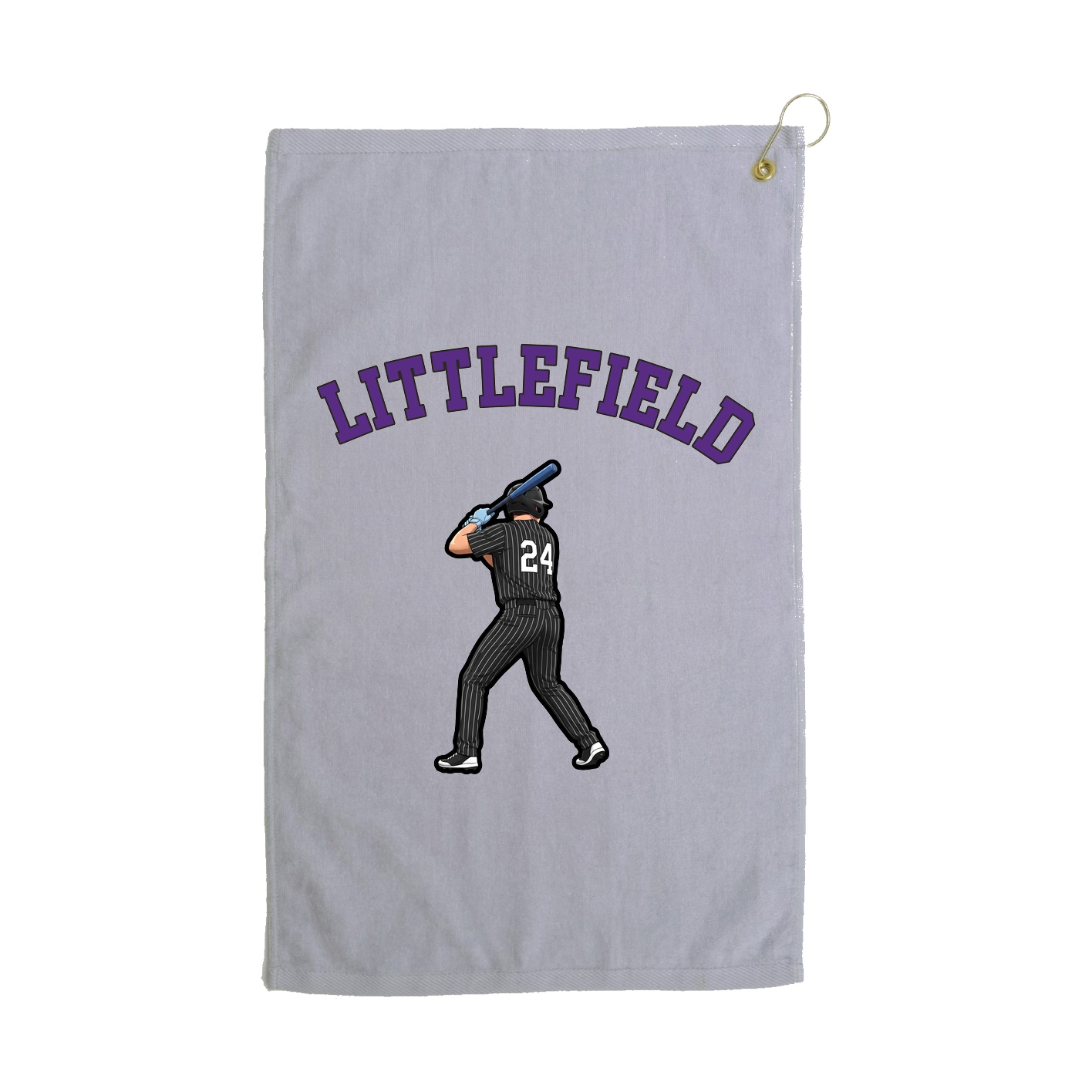 Golf Towel — Shirsey Arch in Grey