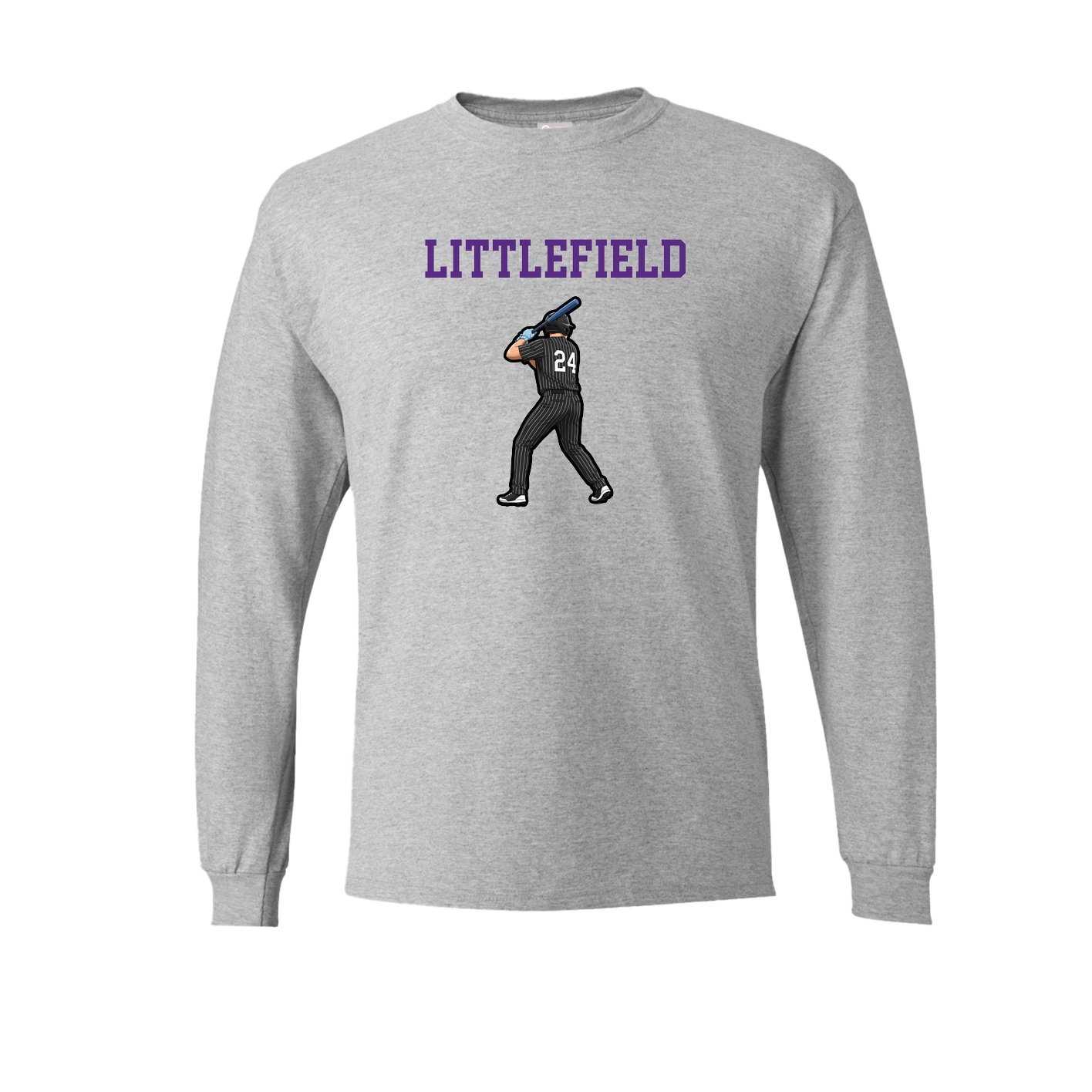 Long Sleeve Tee — Shirsey in Grey