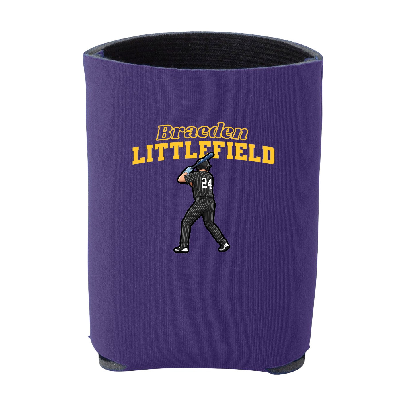 Can Holder — Name Arch in Purple