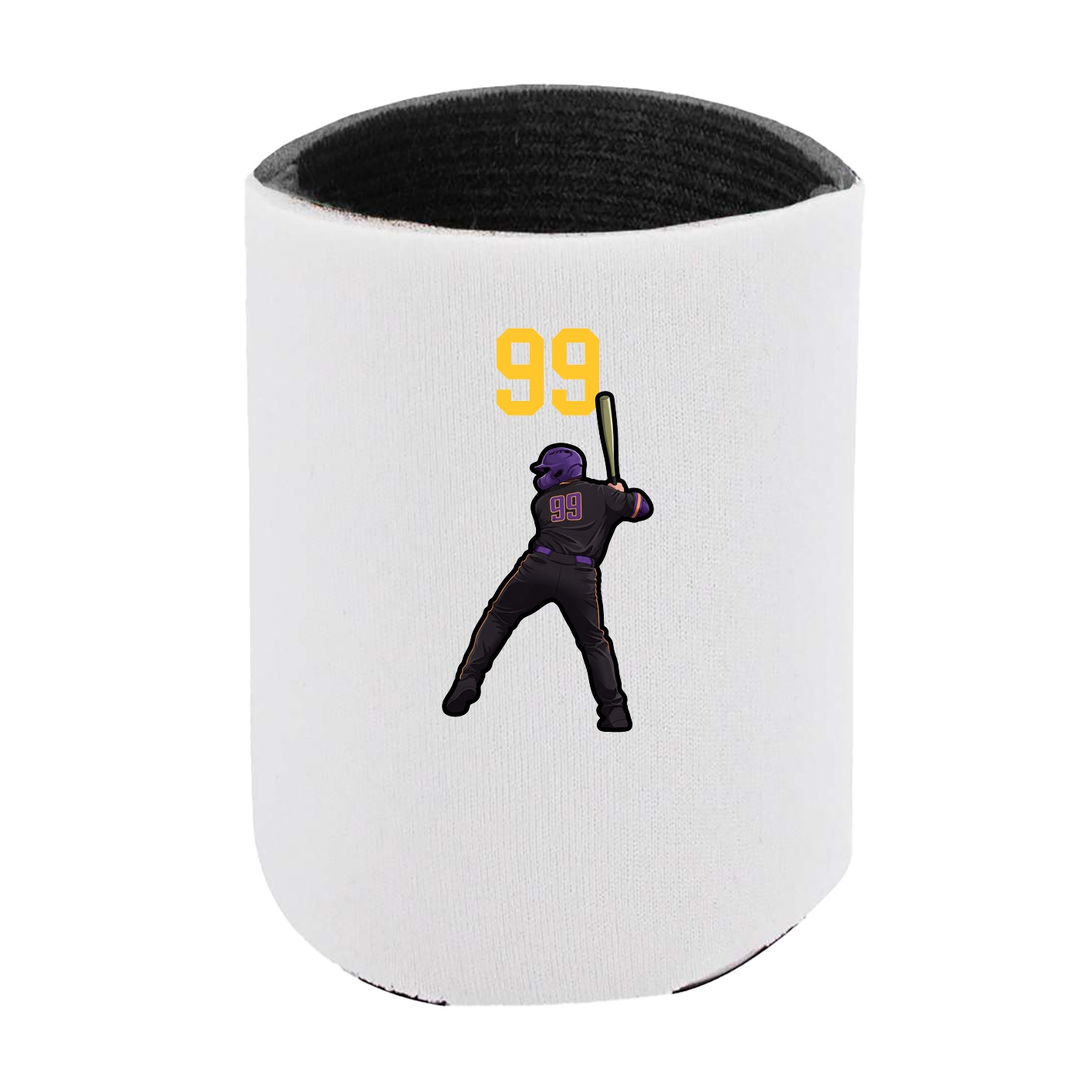 Can Holder — Number Top in White
