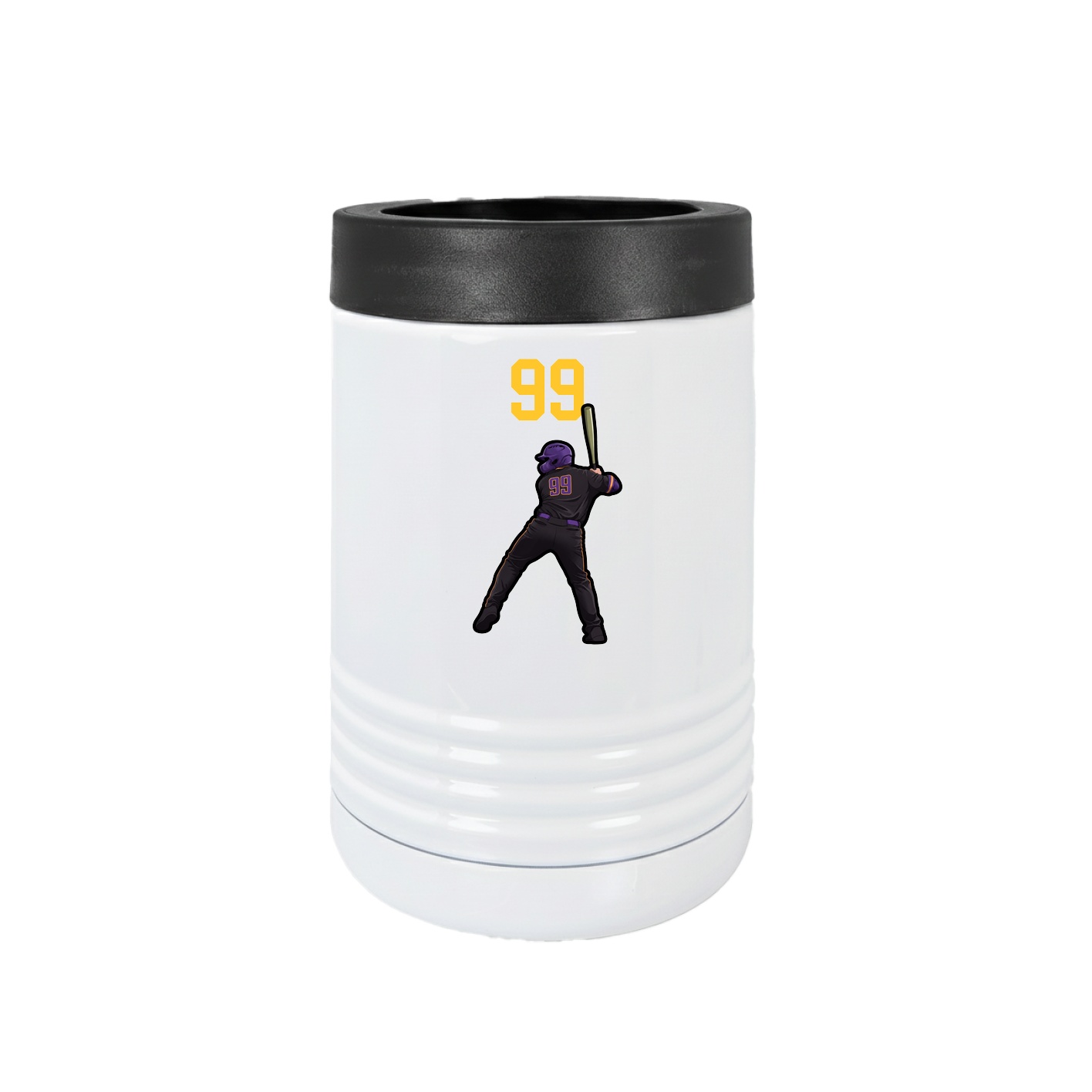Beverage Holder — Number Top in White