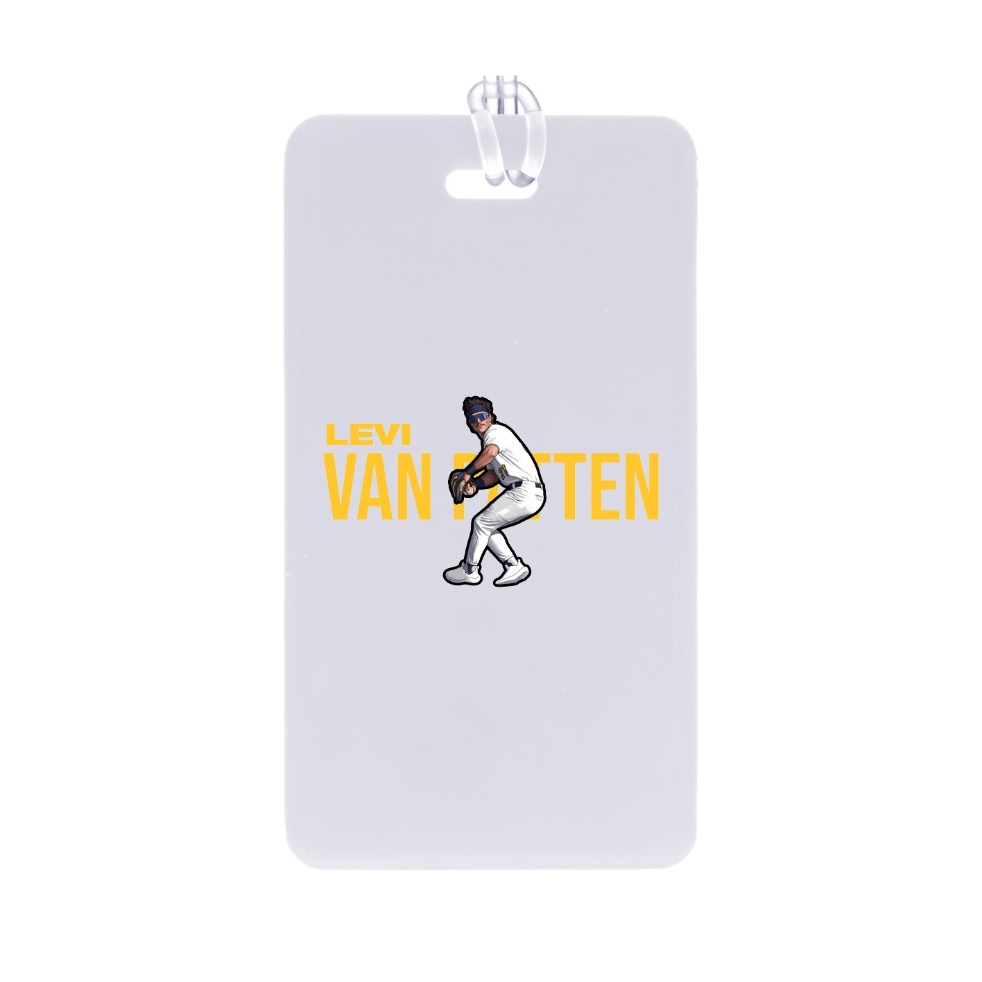 Bag Tag — Player Name in Classic