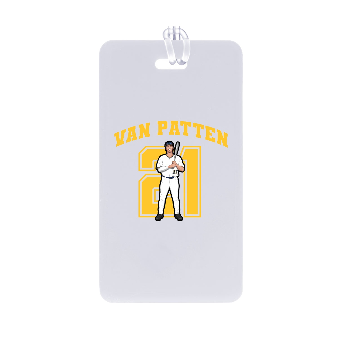 Bag Tag — Number in Classic