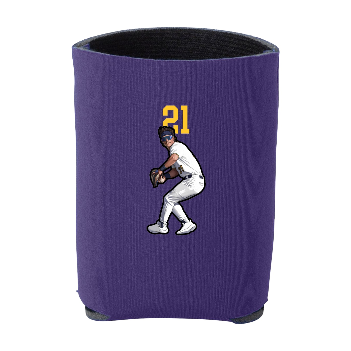 Can Holder — Number Top in Purple