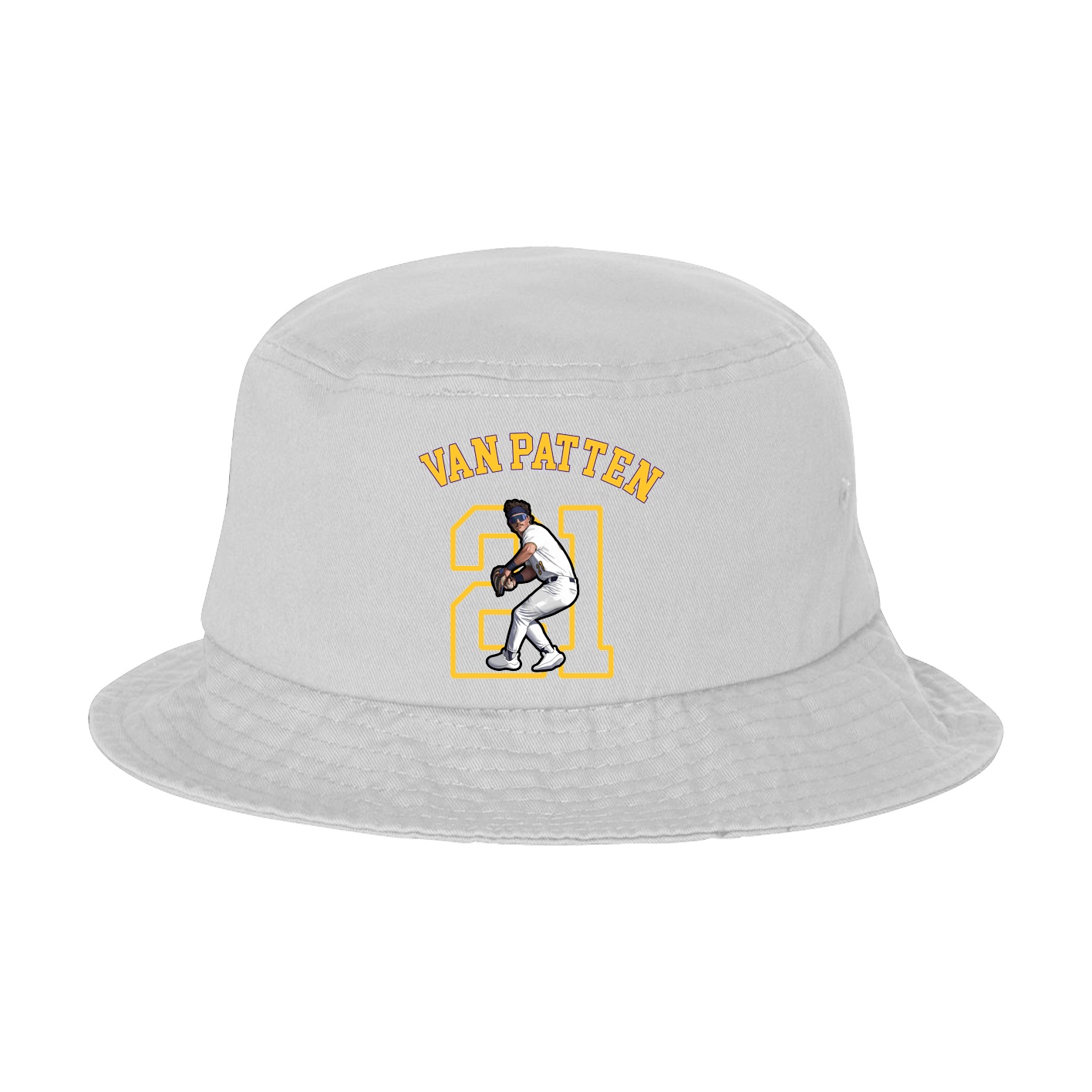 Bucket Cap — Shirsey Arch in White