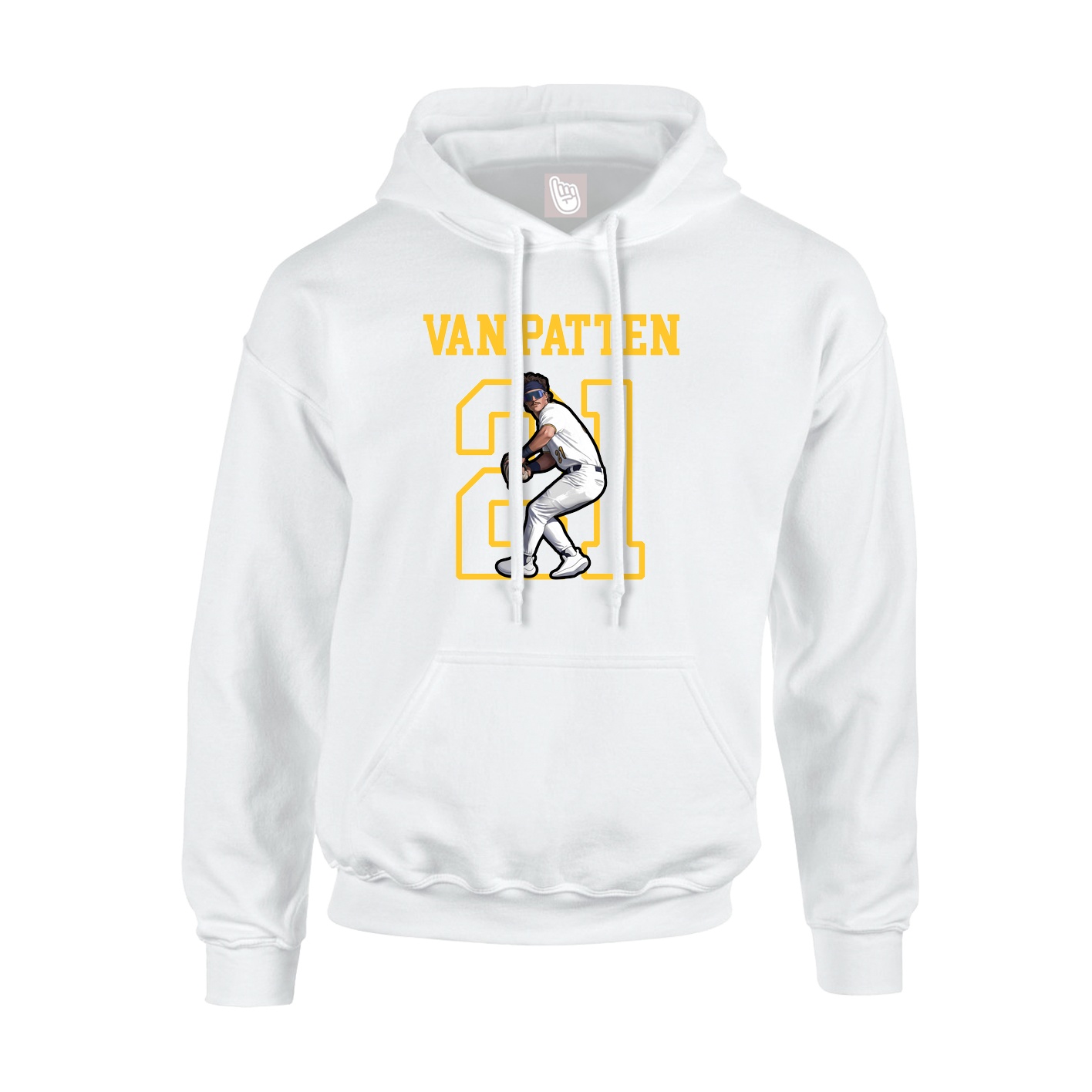Youth Hoodie — Shirsey in White