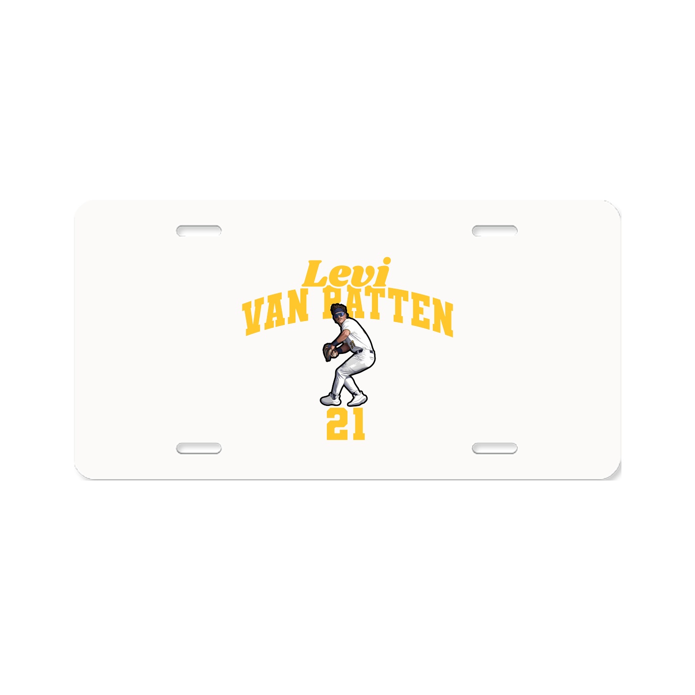 License Plate — Signature Arch in Classic