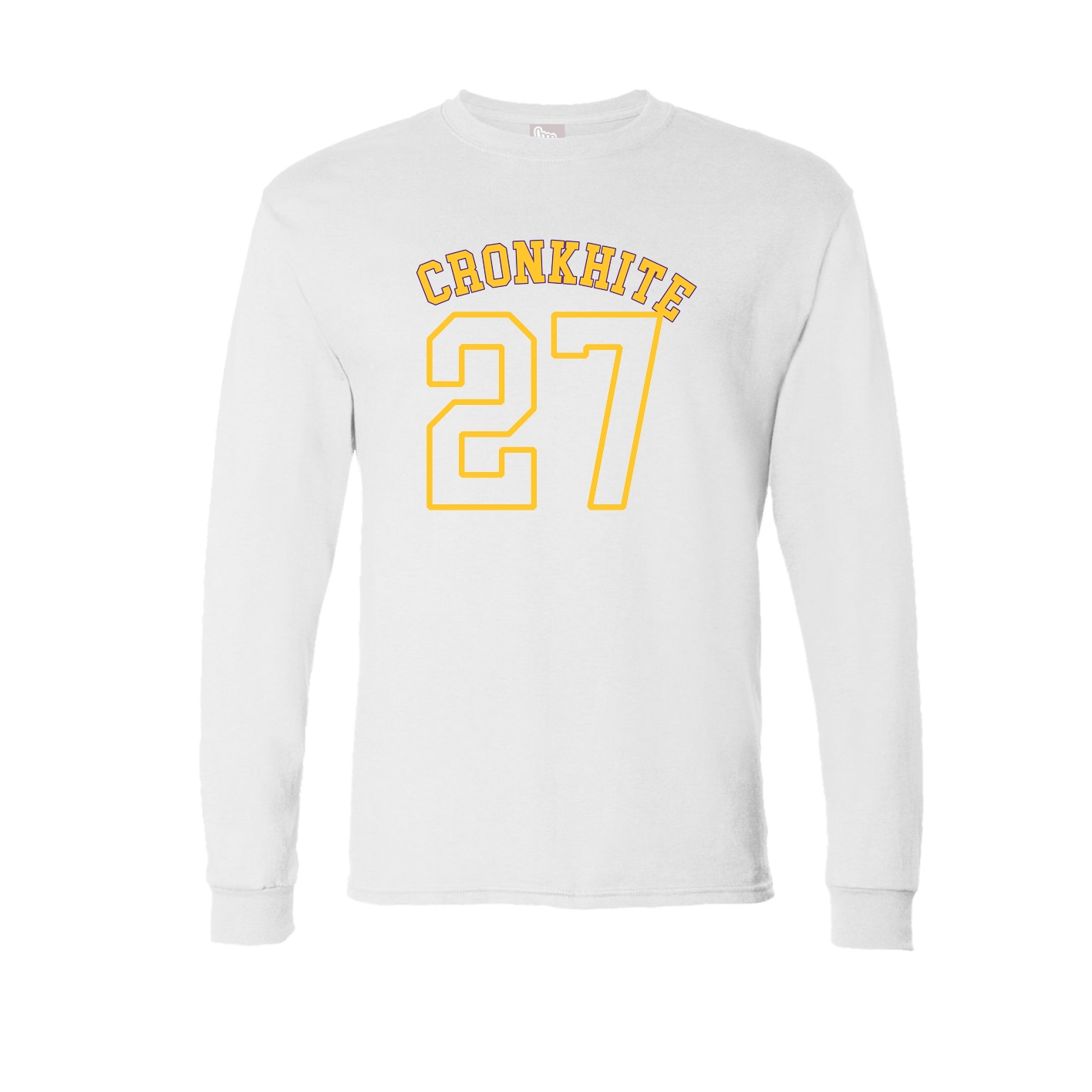 Long Sleeve Tee — Shirsey Arch in White