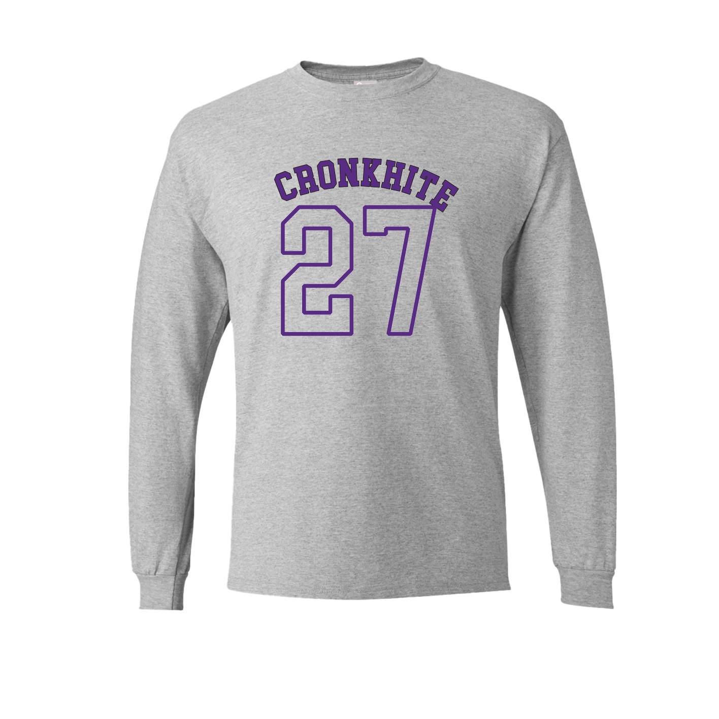 Long Sleeve Tee — Shirsey Arch in Grey