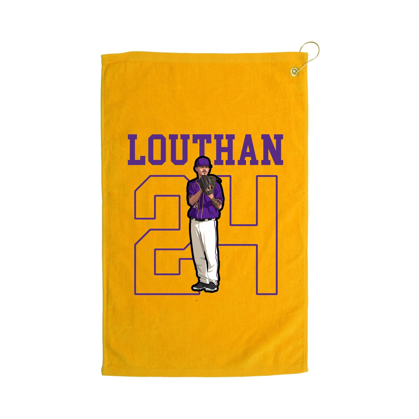 Golf Towel — Shirsey in Gold