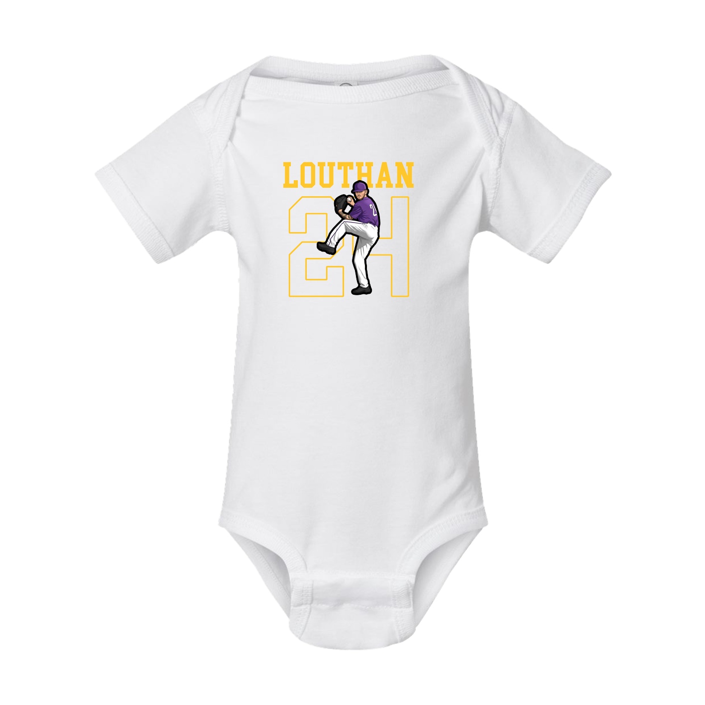 Baby Onesie — Shirsey in White
