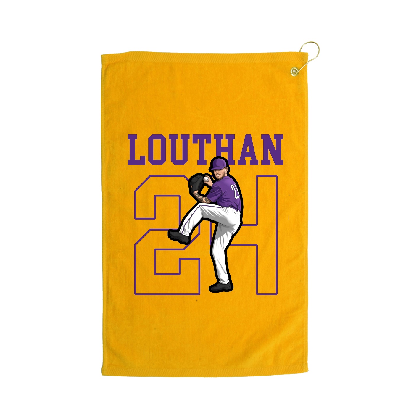 Golf Towel — Shirsey in Gold