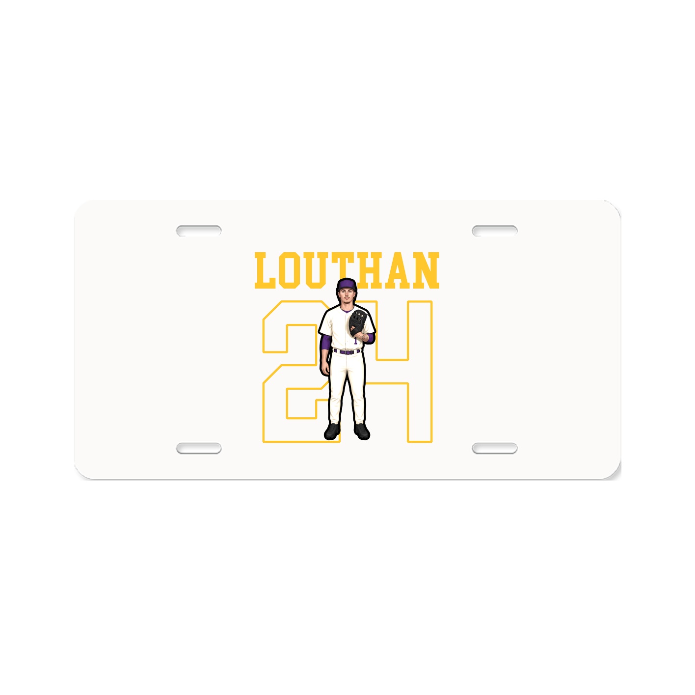 Aluminum License Plate