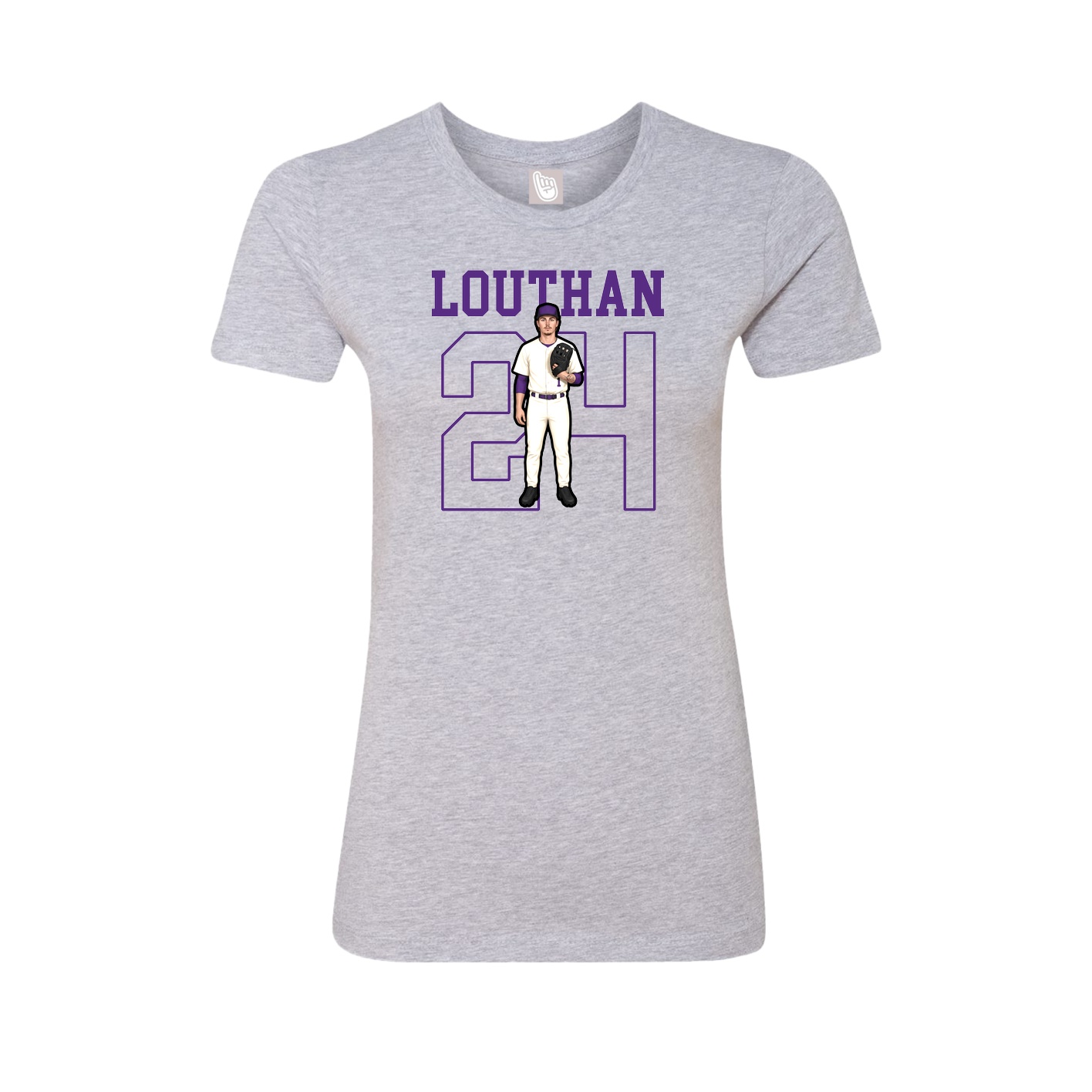 Fitted Women's Tee — Shirsey in Grey