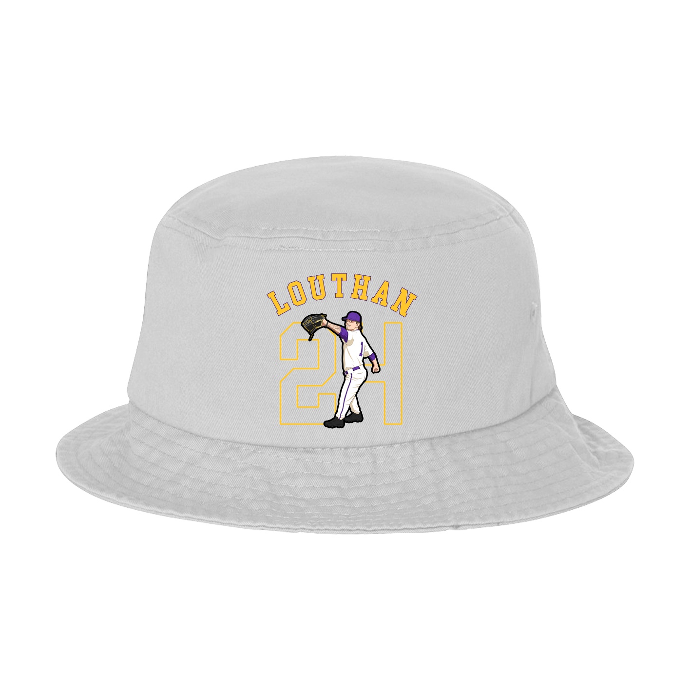 Bucket Cap — Shirsey Arch in White