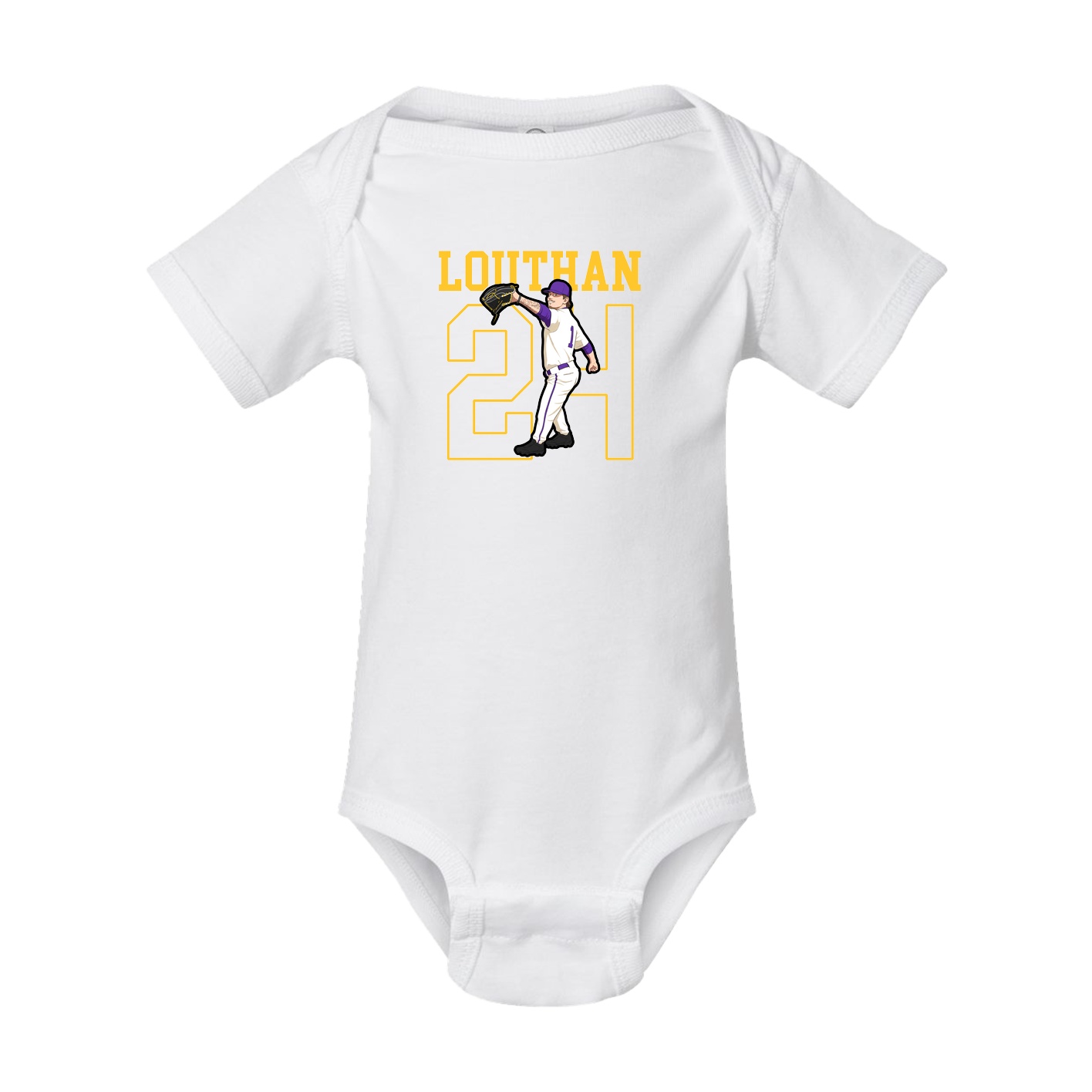 Baby Onesie — Shirsey in White