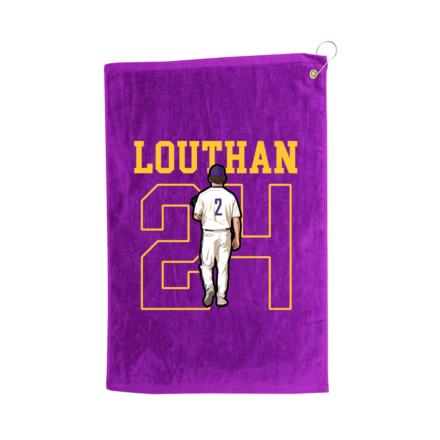 Terry Velour Golf Towel