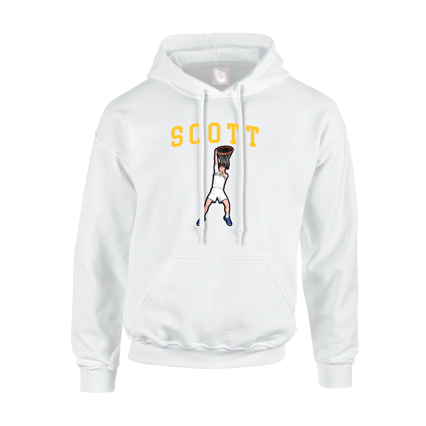 Hoodie — Shirsey in White