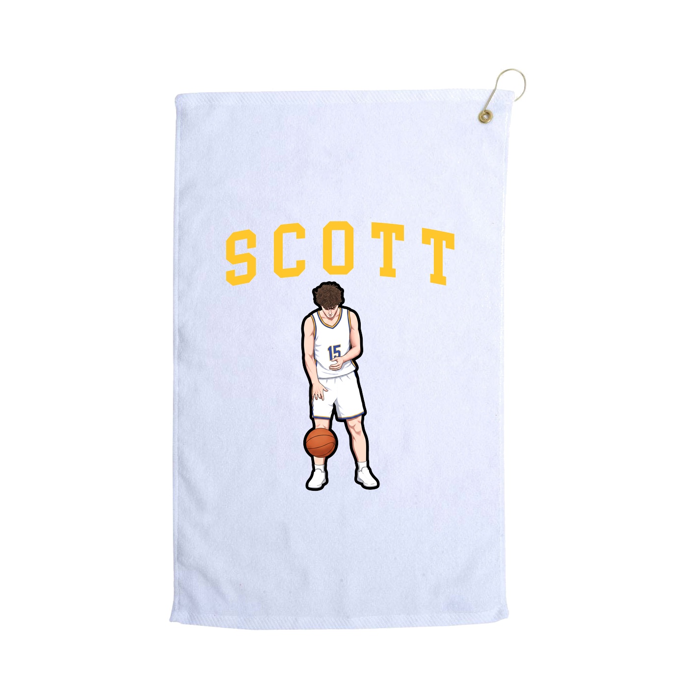 Golf Towel — Shirsey in White