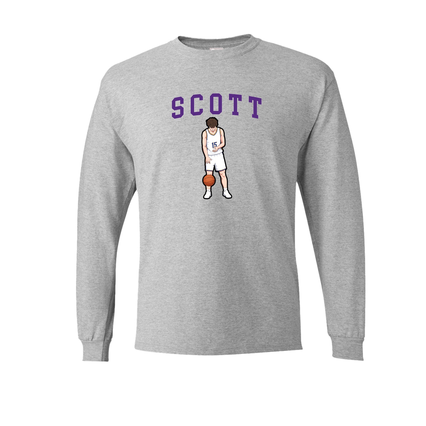Long Sleeve Tee — Shirsey in Grey