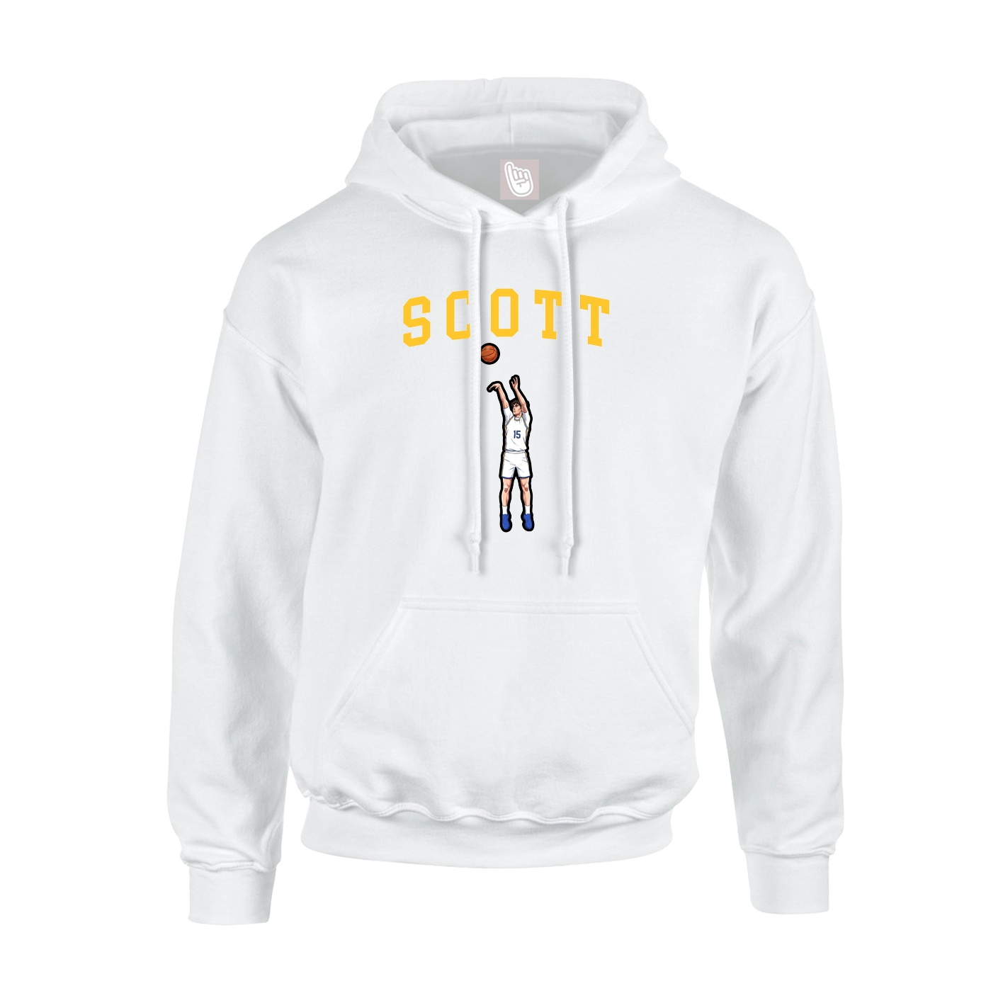 Youth Hoodie — Shirsey in White