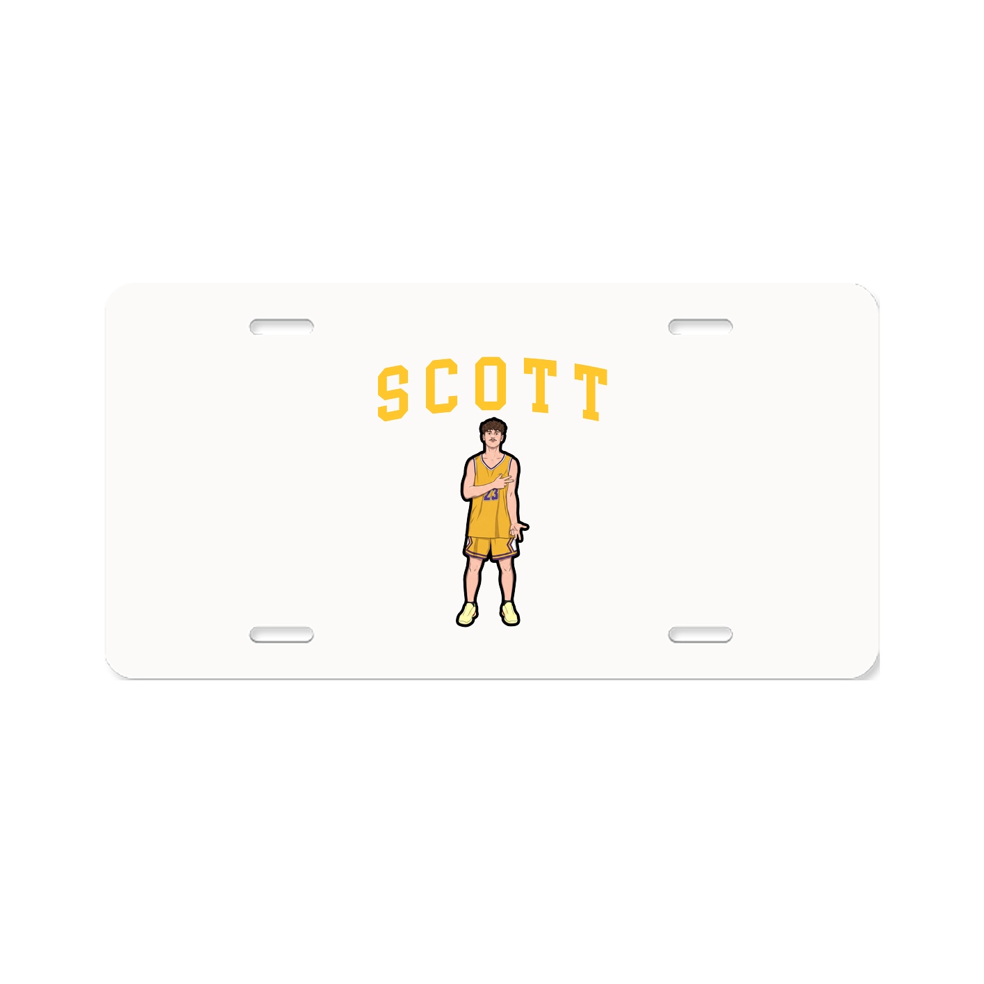 License Plate — Shirsey in Classic