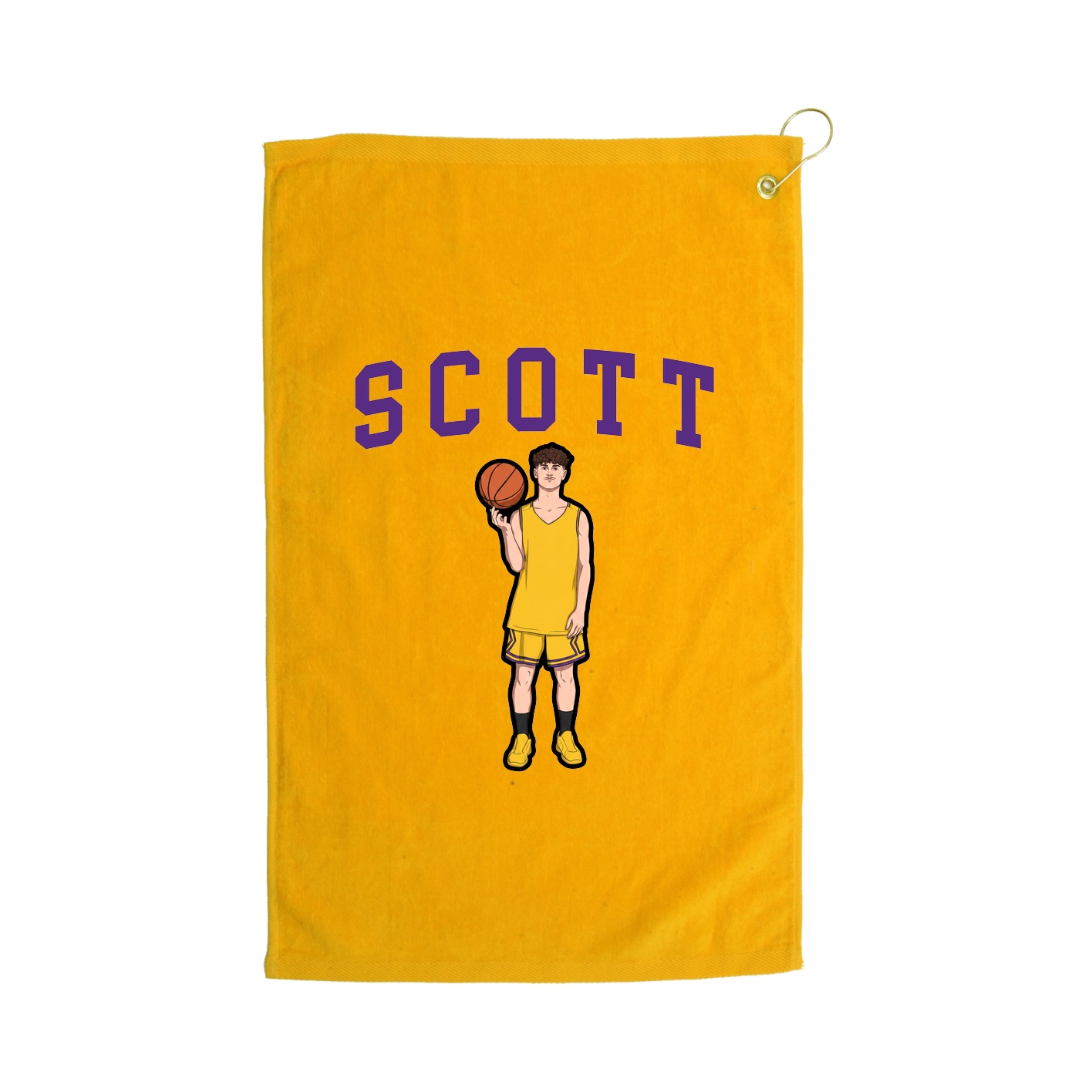 Golf Towel — Shirsey in Gold