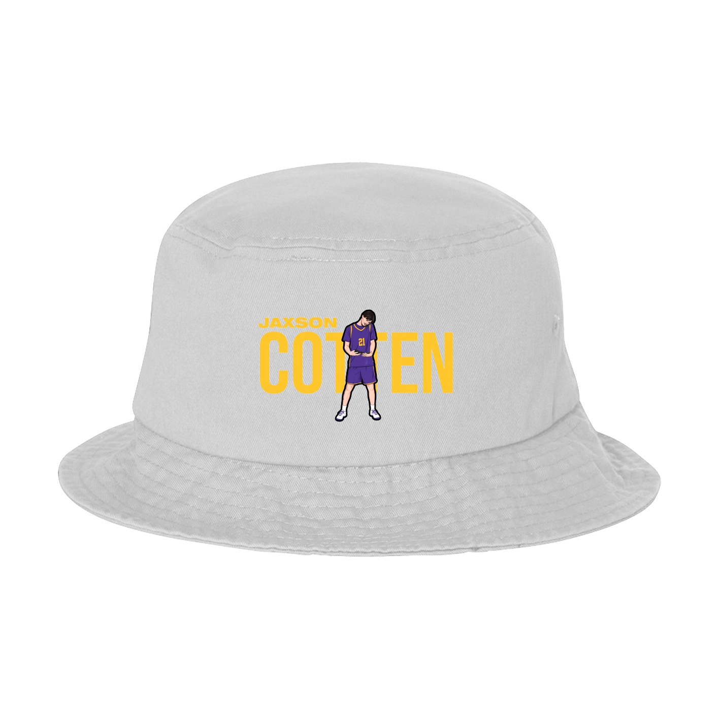 Bucket Cap — Player Name in White