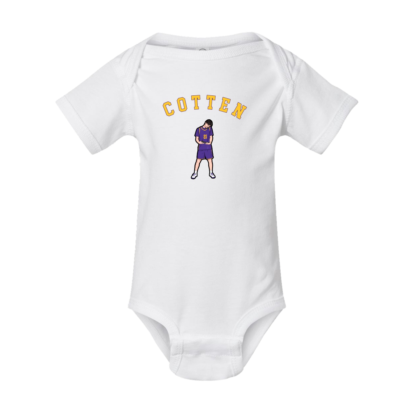 Baby Onesie — Shirsey Arch in White