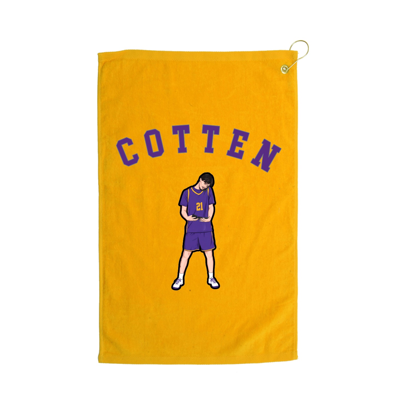 Golf Towel — Shirsey Arch in Gold