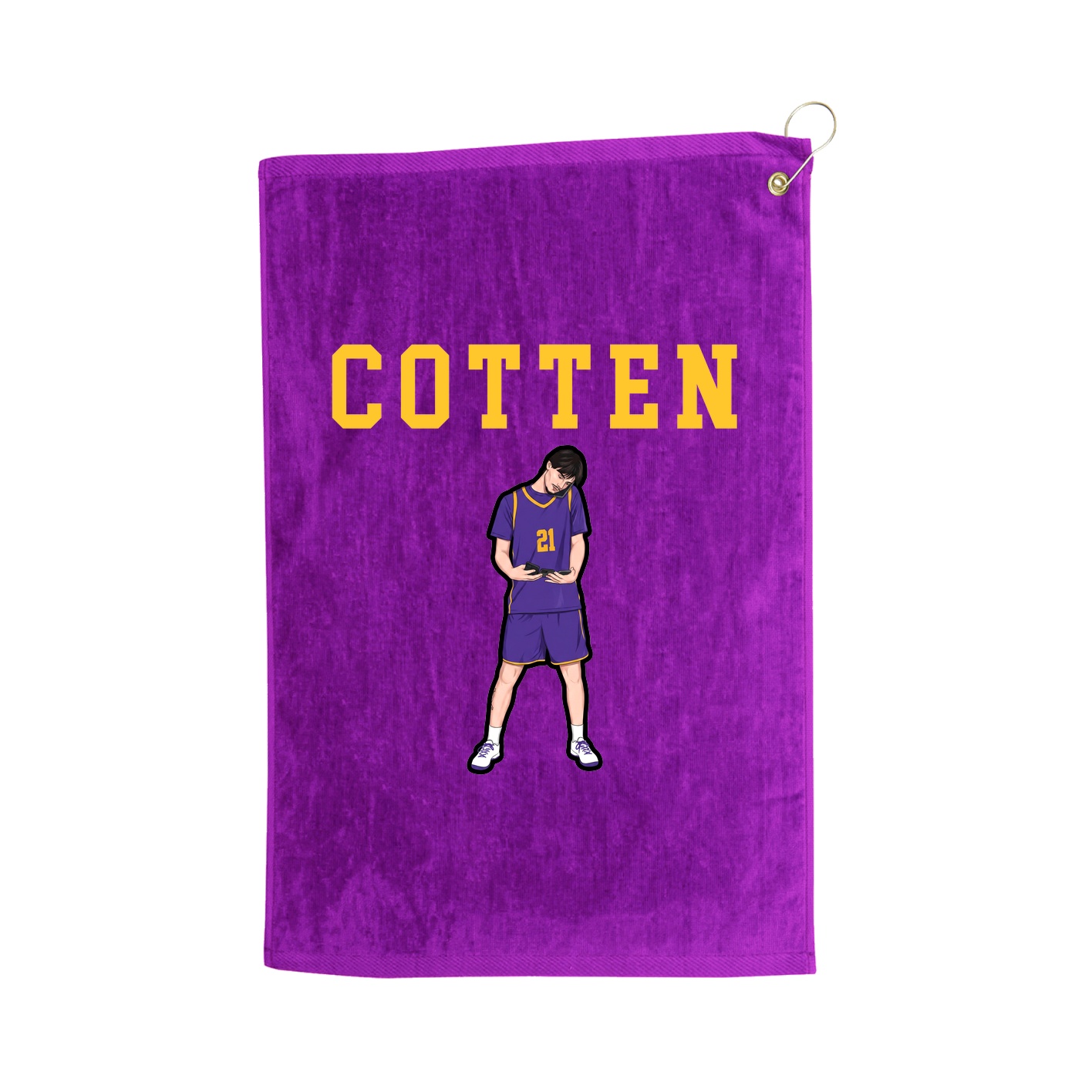 Golf Towel — Shirsey in Purple