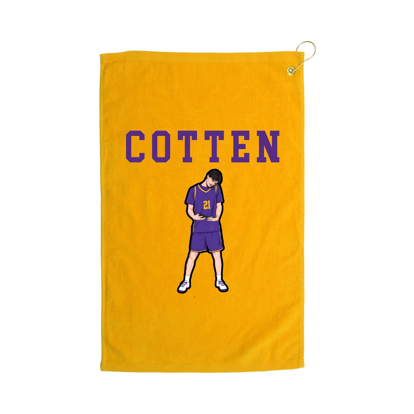 Golf Towel — Shirsey in Gold