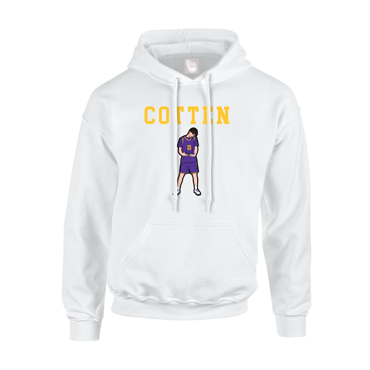 Youth Hoodie — Shirsey in White