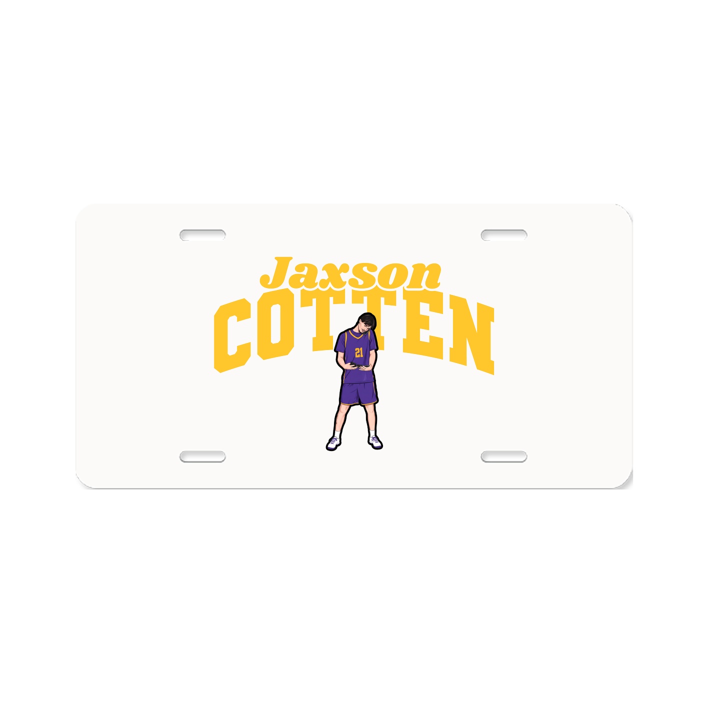 License Plate — Signature Arch in Classic