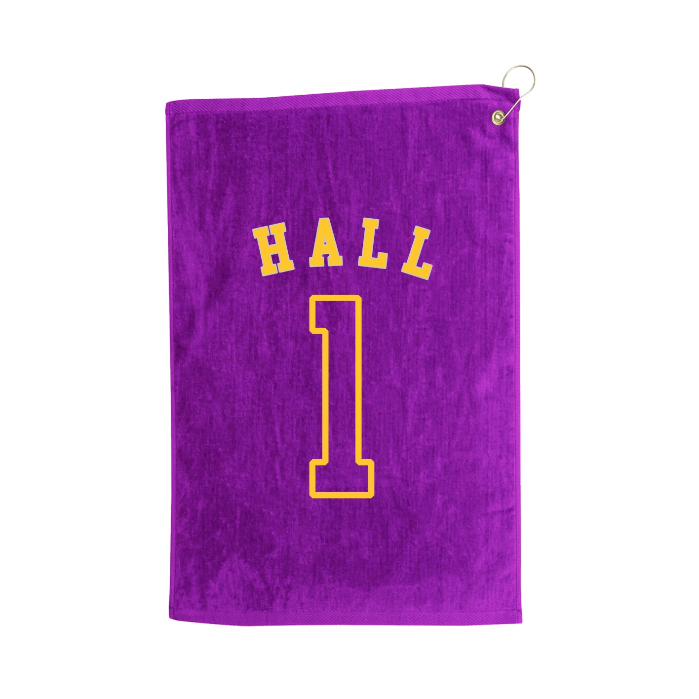Golf Towel — Shirsey Arch in Purple
