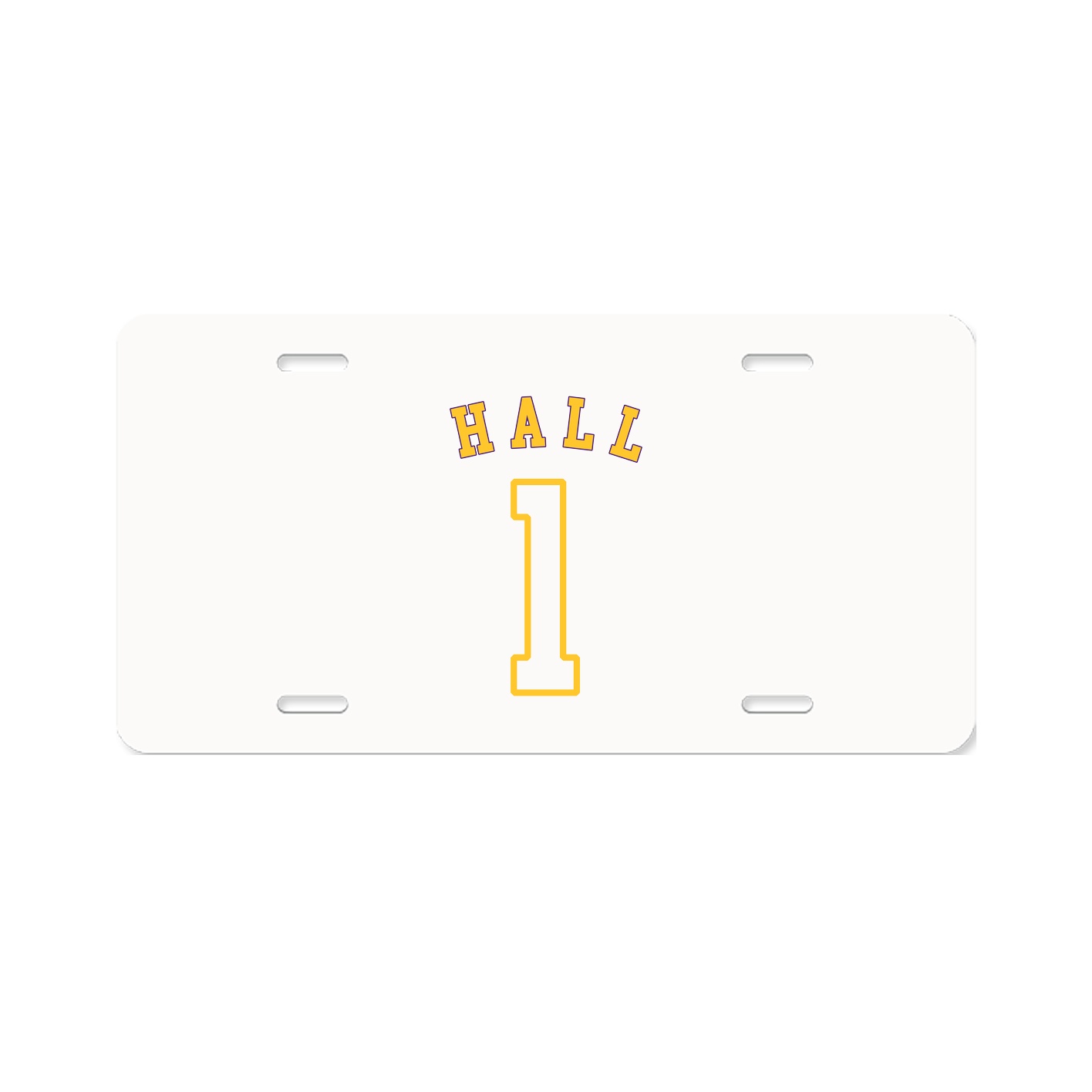 License Plate — Shirsey Arch in Classic