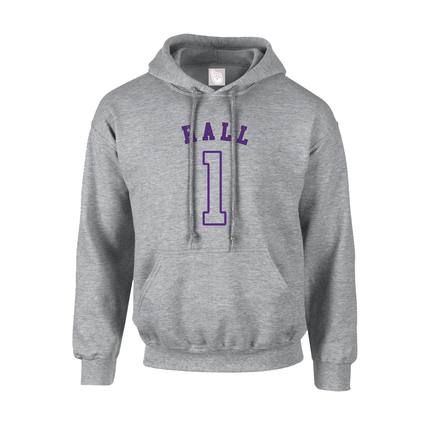 Youth Hoodie — Shirsey Arch in Grey