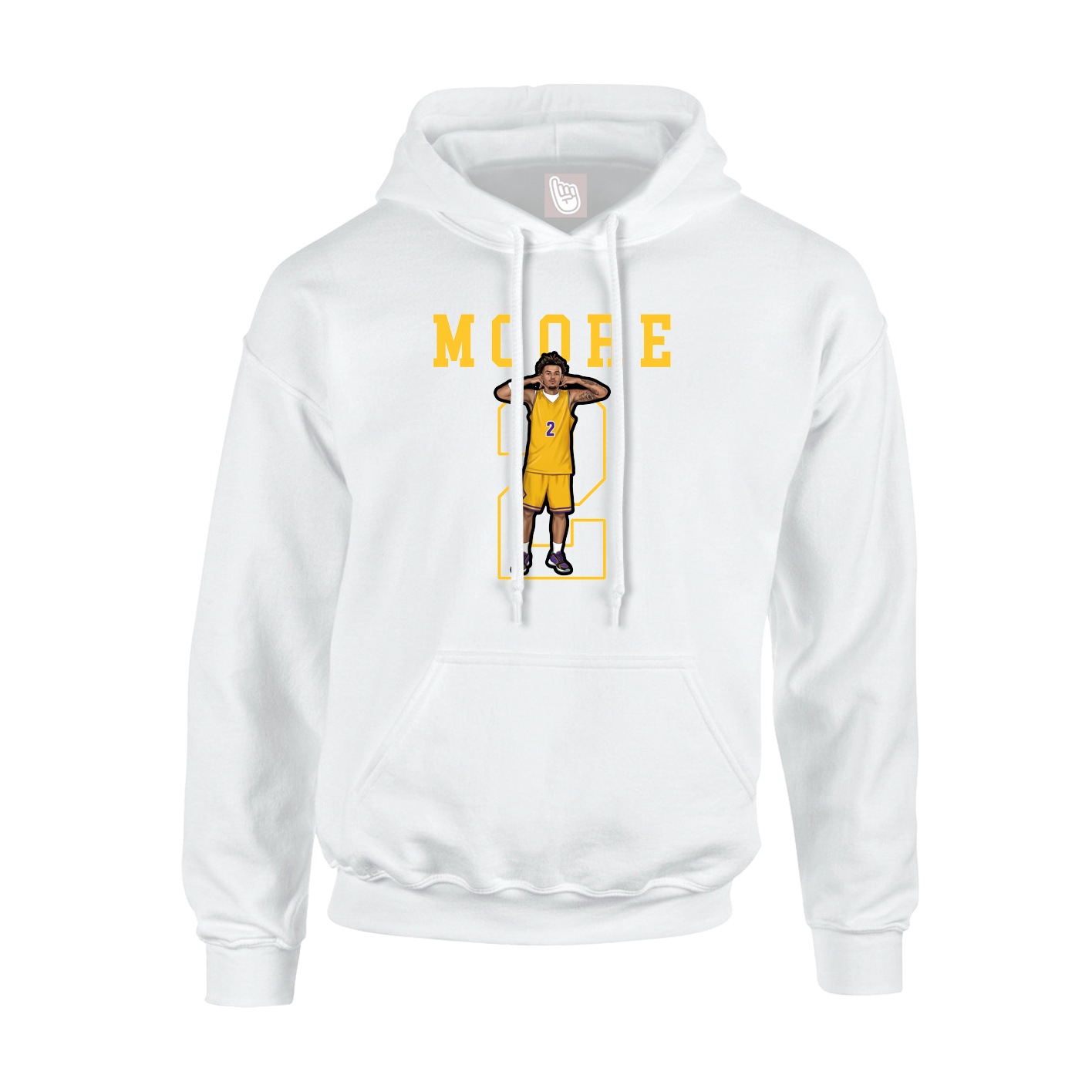 Youth Hoodie — Shirsey in White