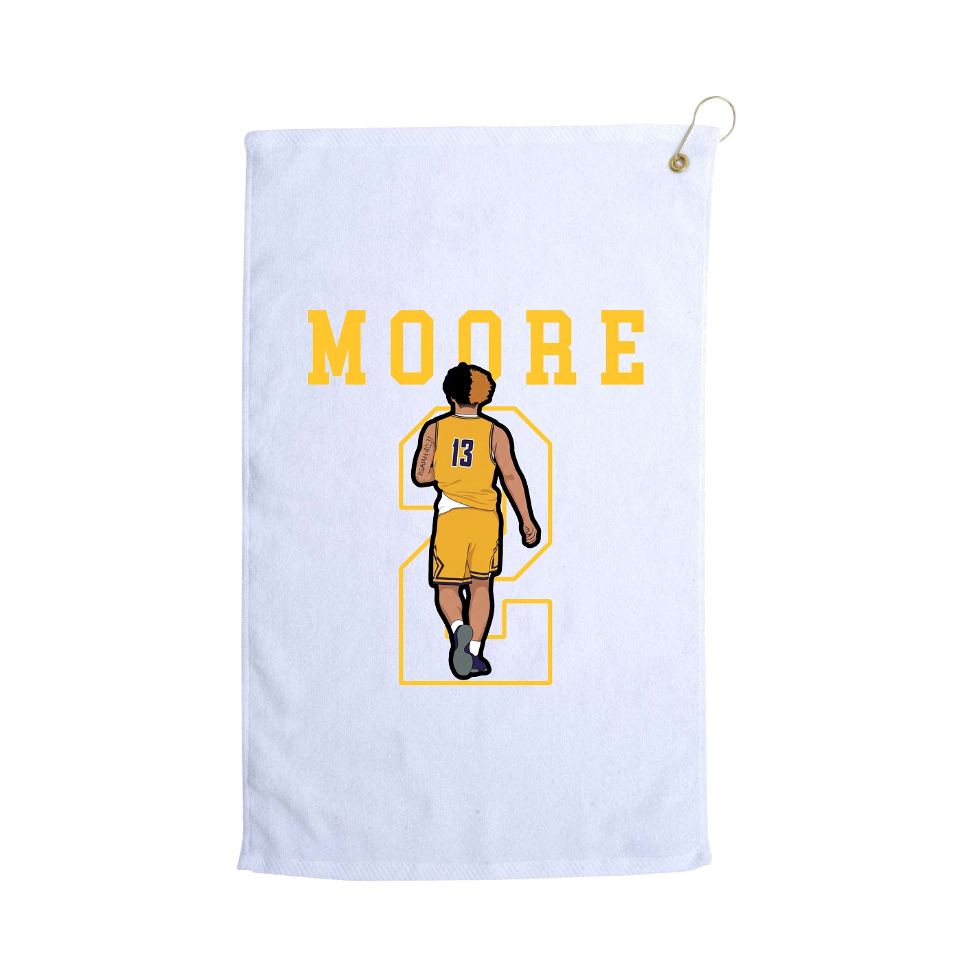 Golf Towel — Shirsey in White