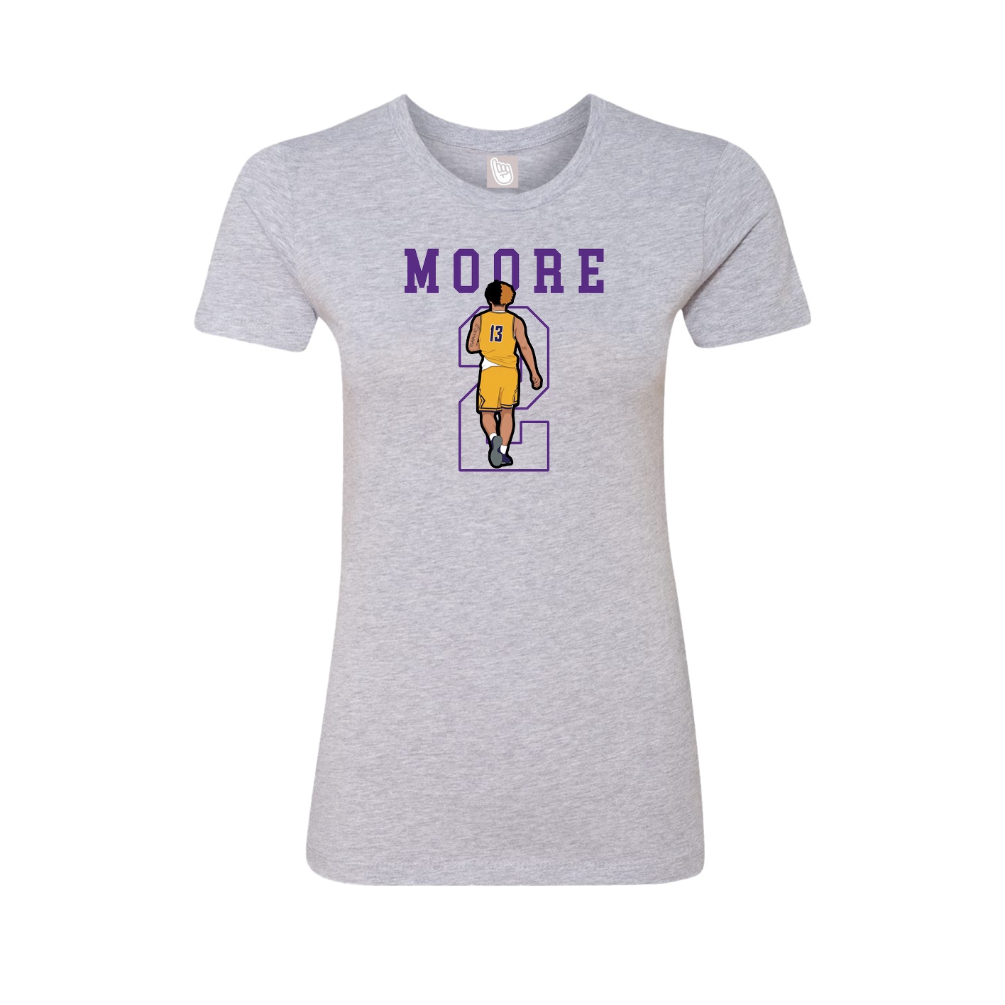 Fitted Women's Tee — Shirsey in Grey