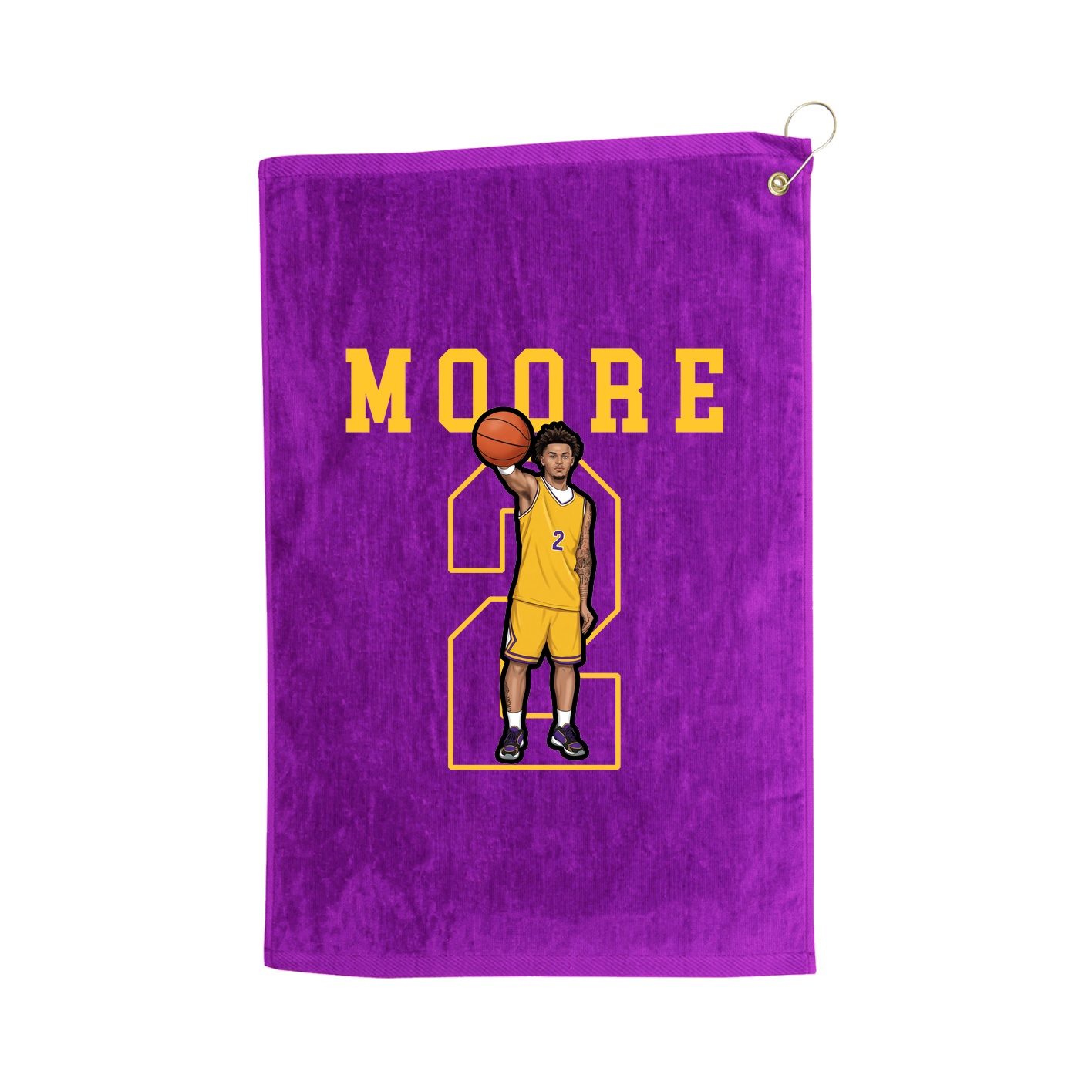 Golf Towel — Shirsey in Purple