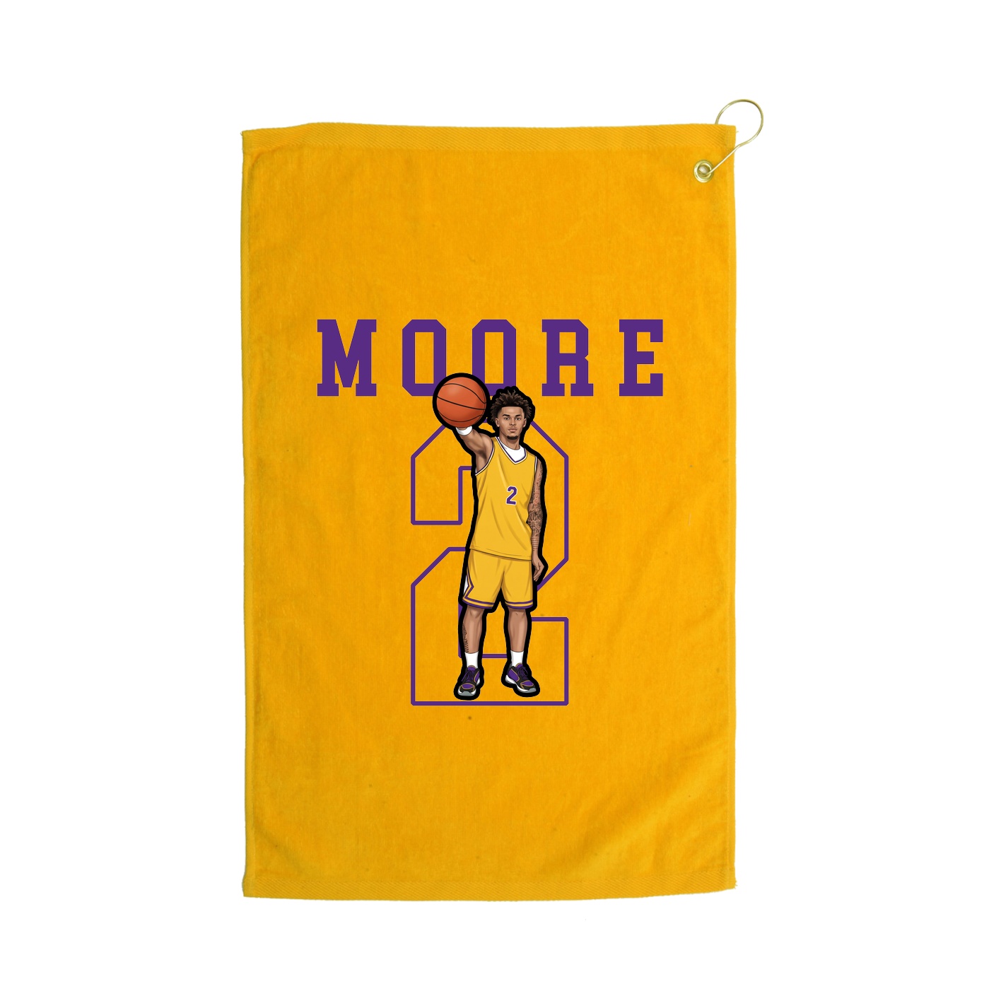 Golf Towel — Shirsey in Gold