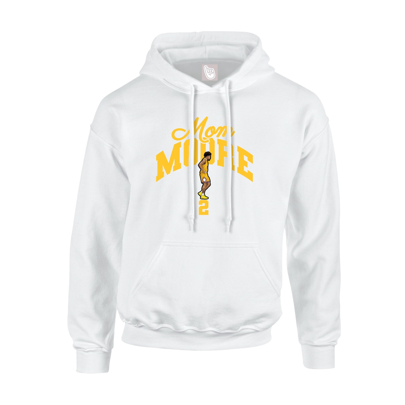 Hoodie — Mothers Day Arch in White