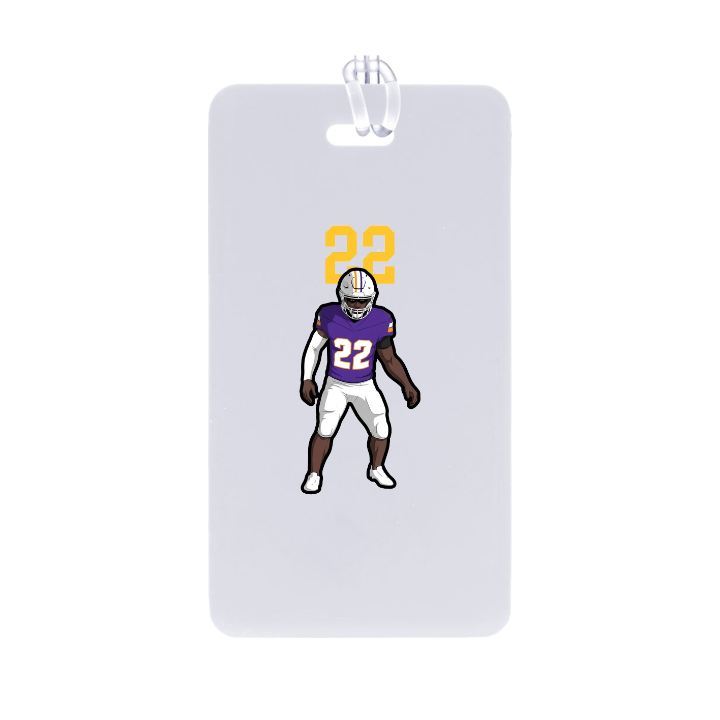 Bag Tag — Number Top in Classic