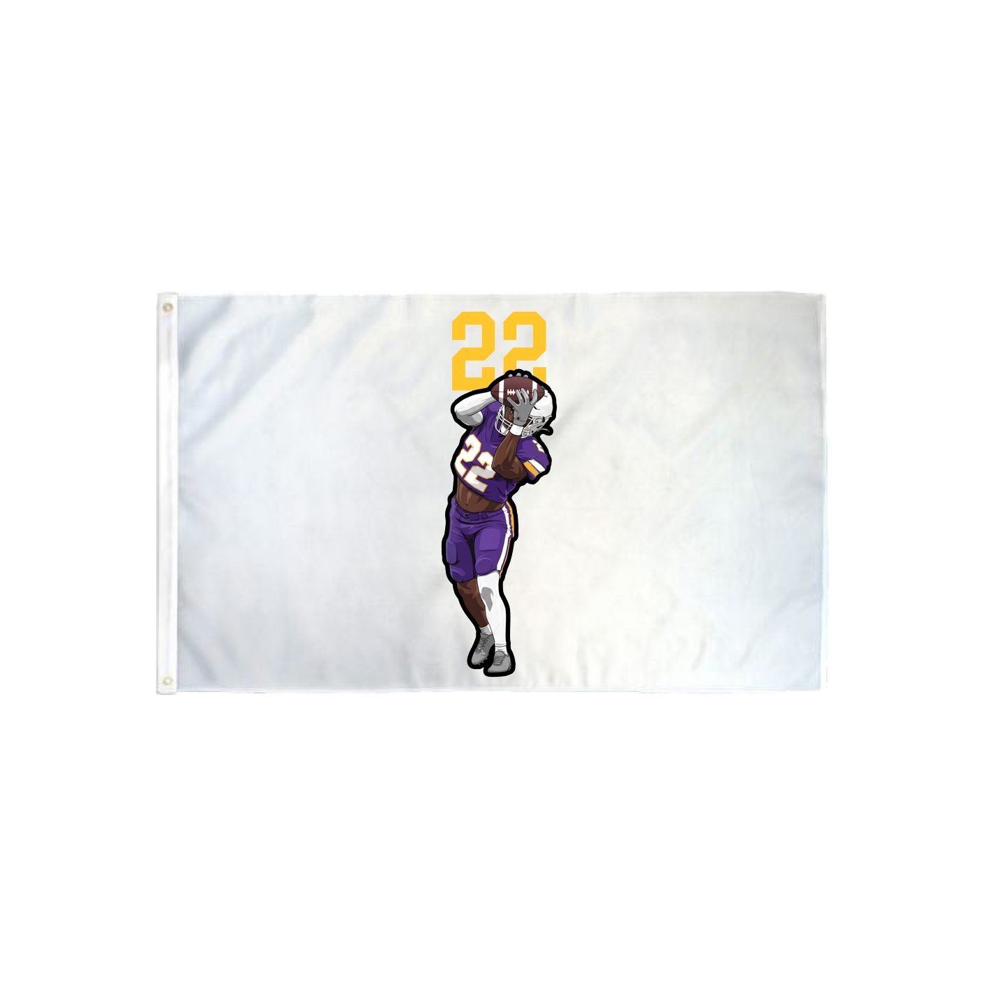 3x5 Flag — Number Top in Classic