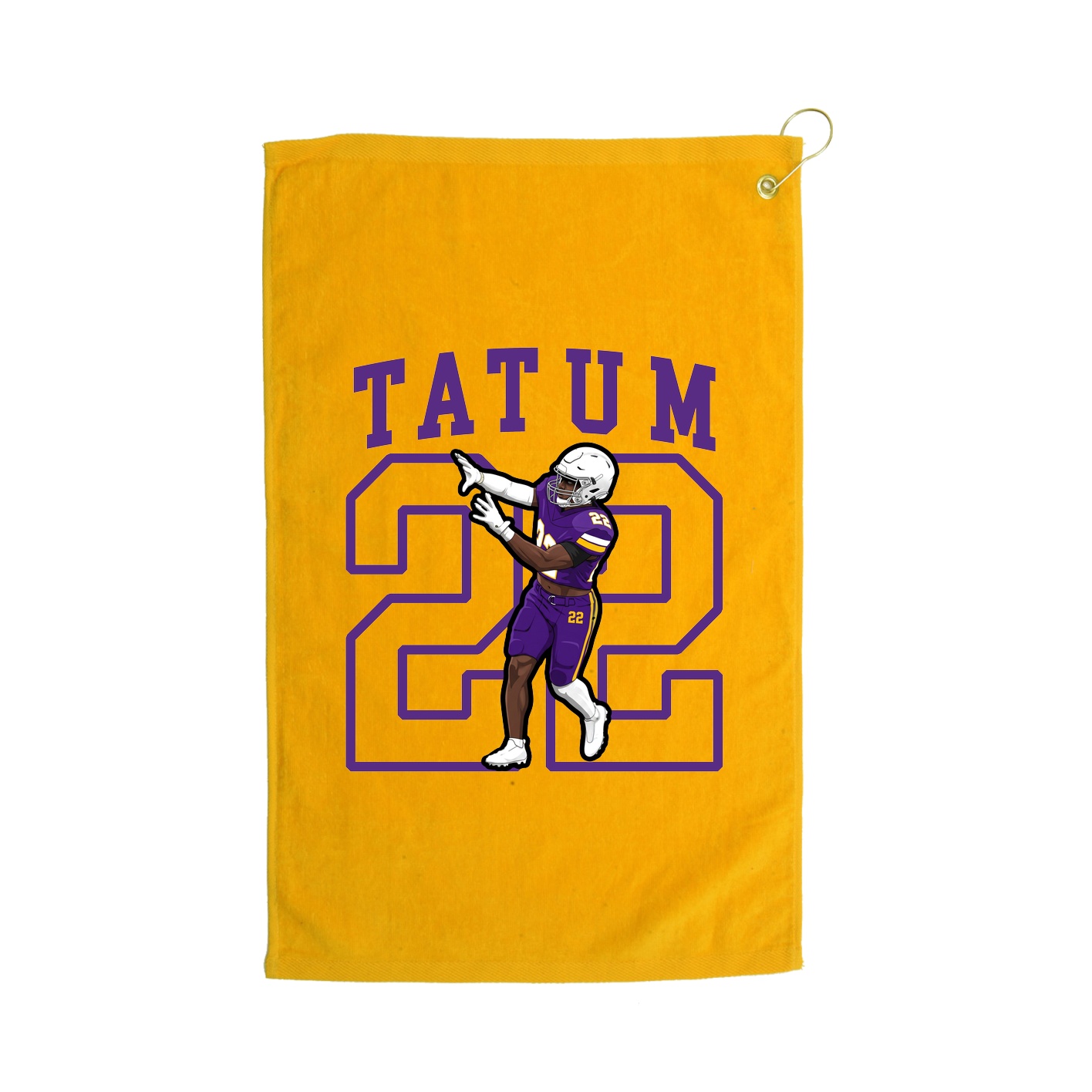 Golf Towel — Shirsey in Gold