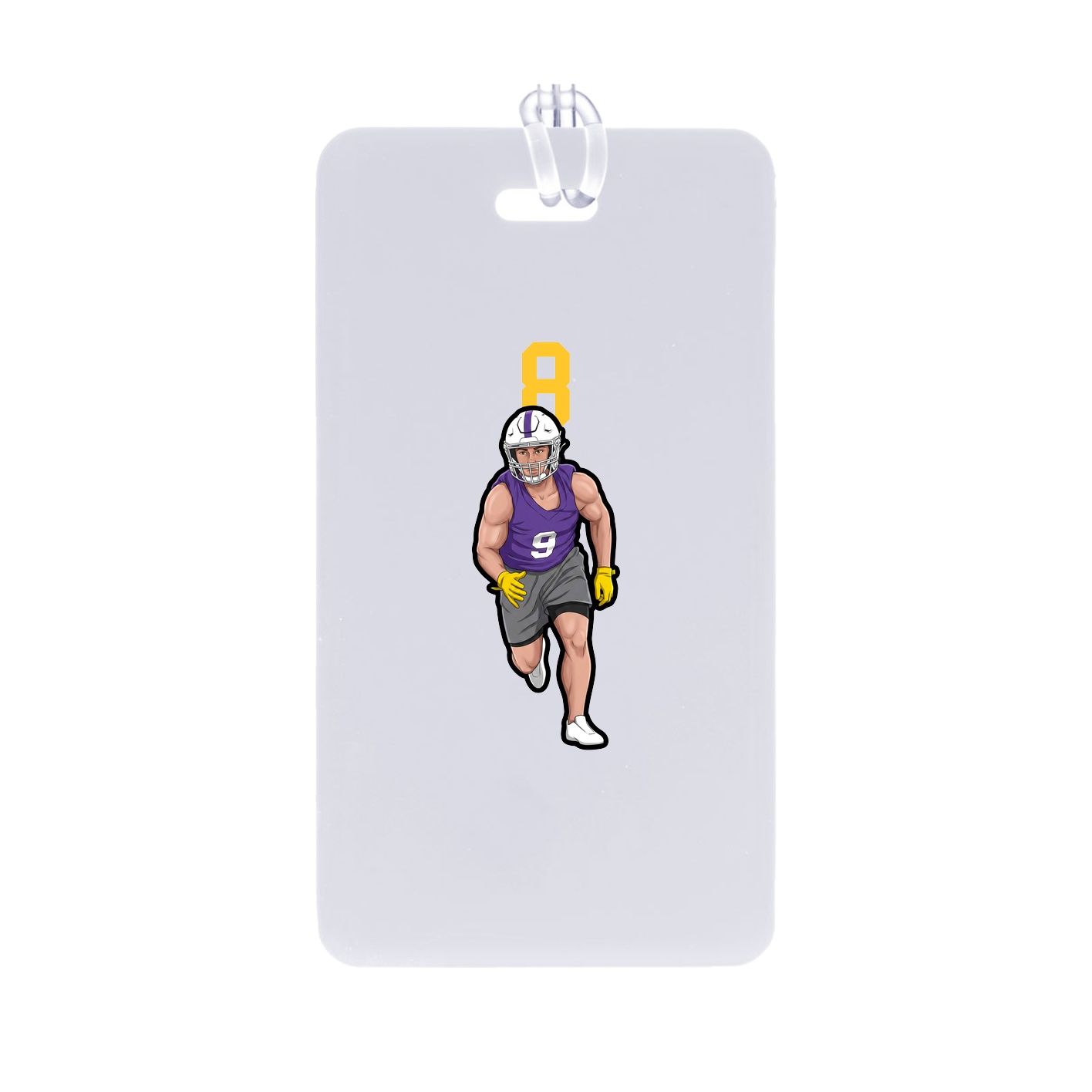 Bag Tag — Number Top in Classic