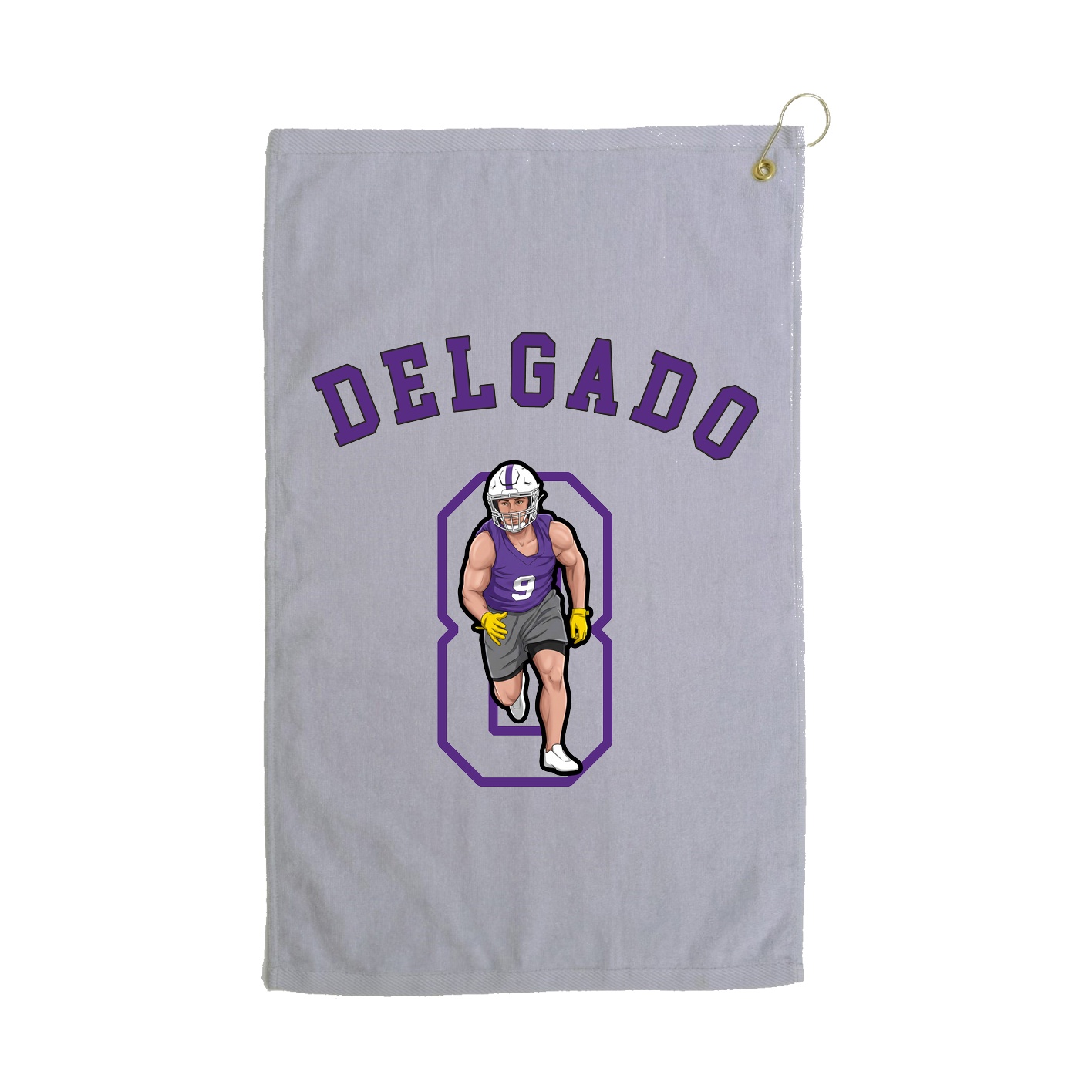 Golf Towel — Shirsey Arch in Grey