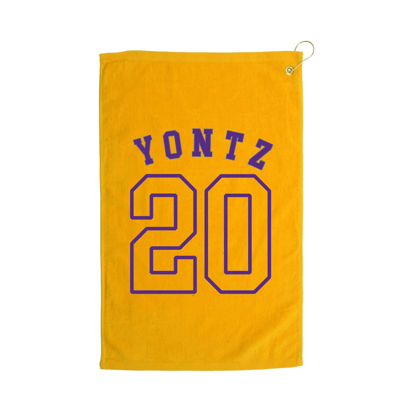 Golf Towel — Shirsey Arch in Gold