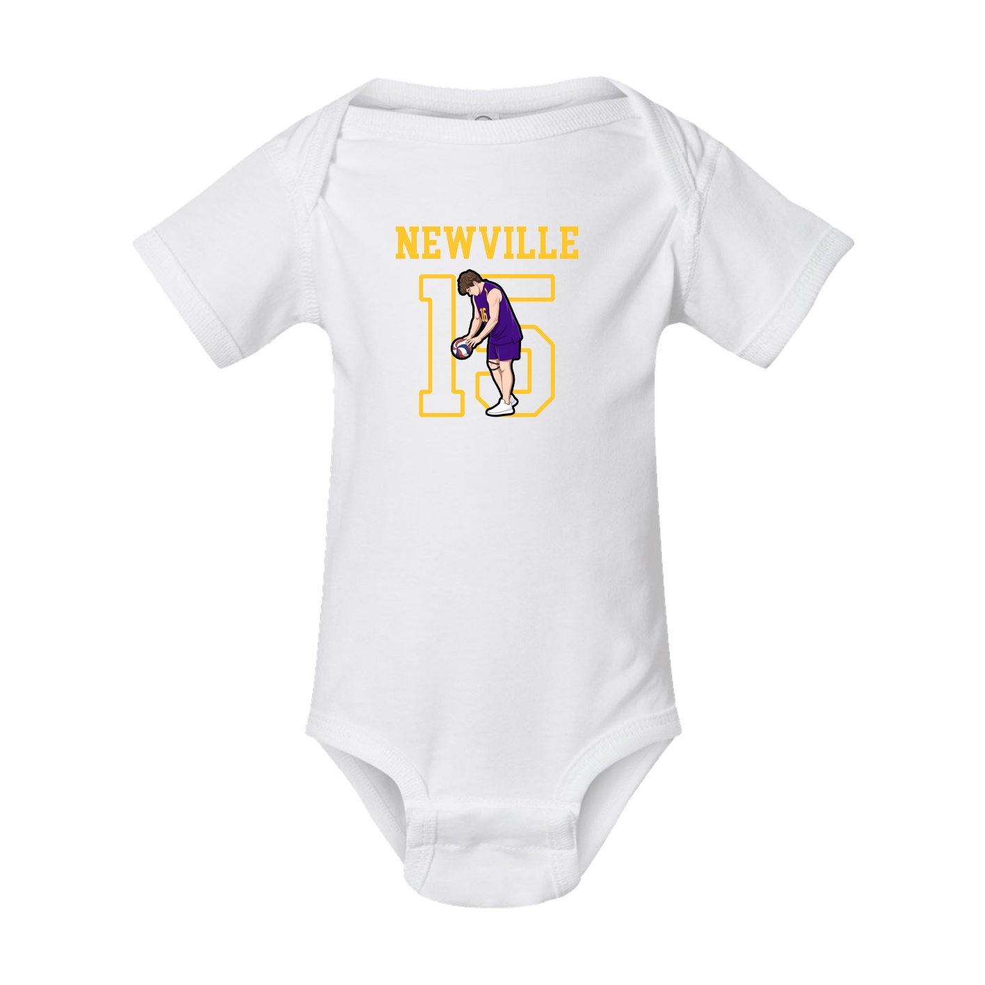 Baby Onesie — Shirsey in White